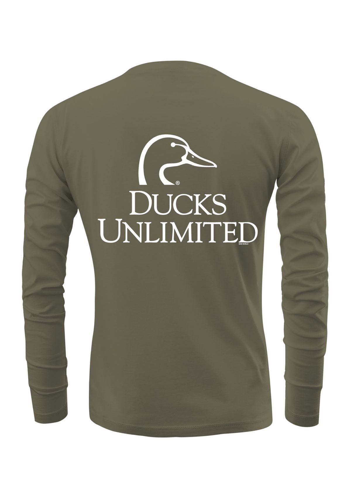 Mens Long Sleeve Logo Graphic T-Shirt 