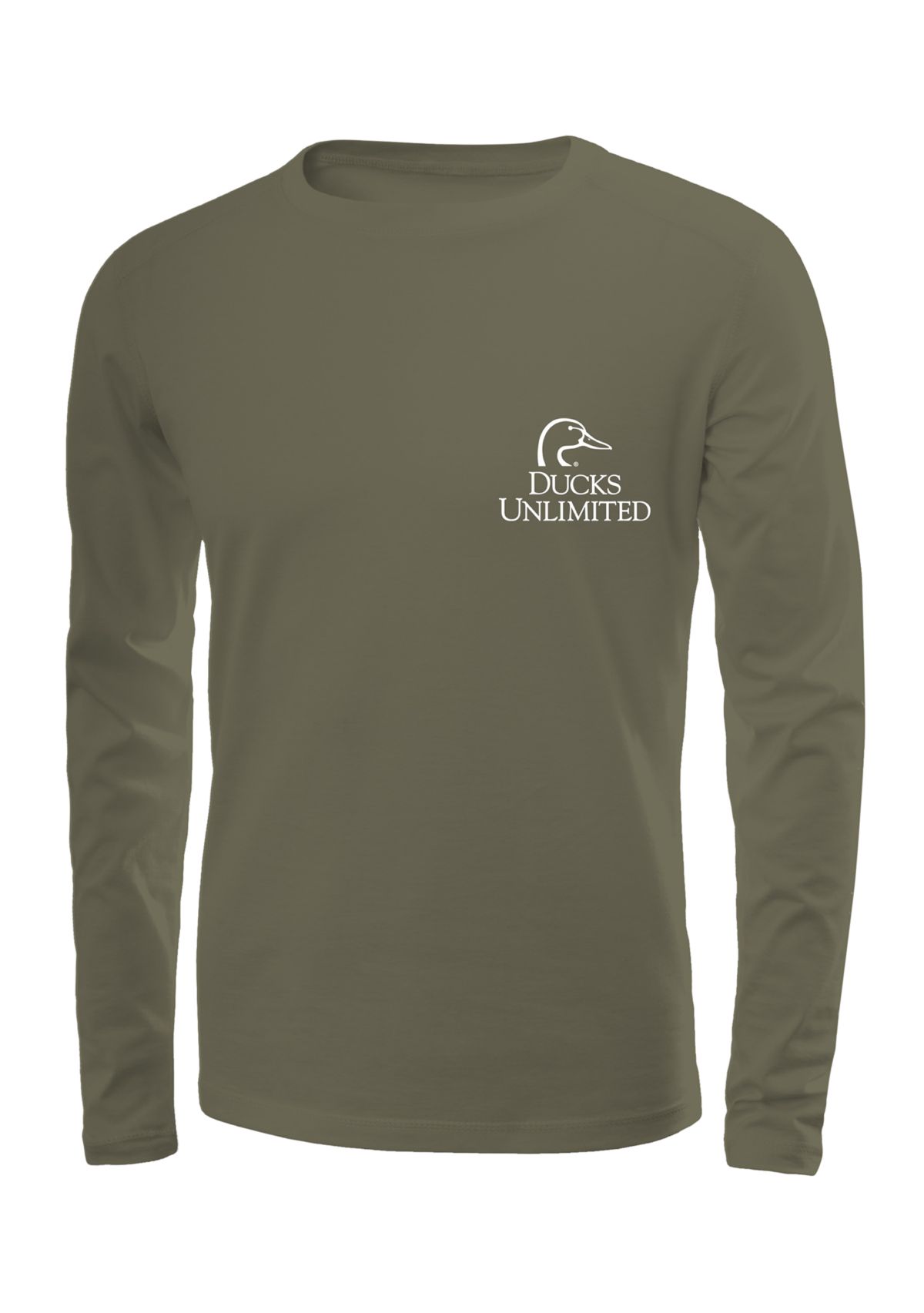 Mens Long Sleeve Logo Graphic T-Shirt 