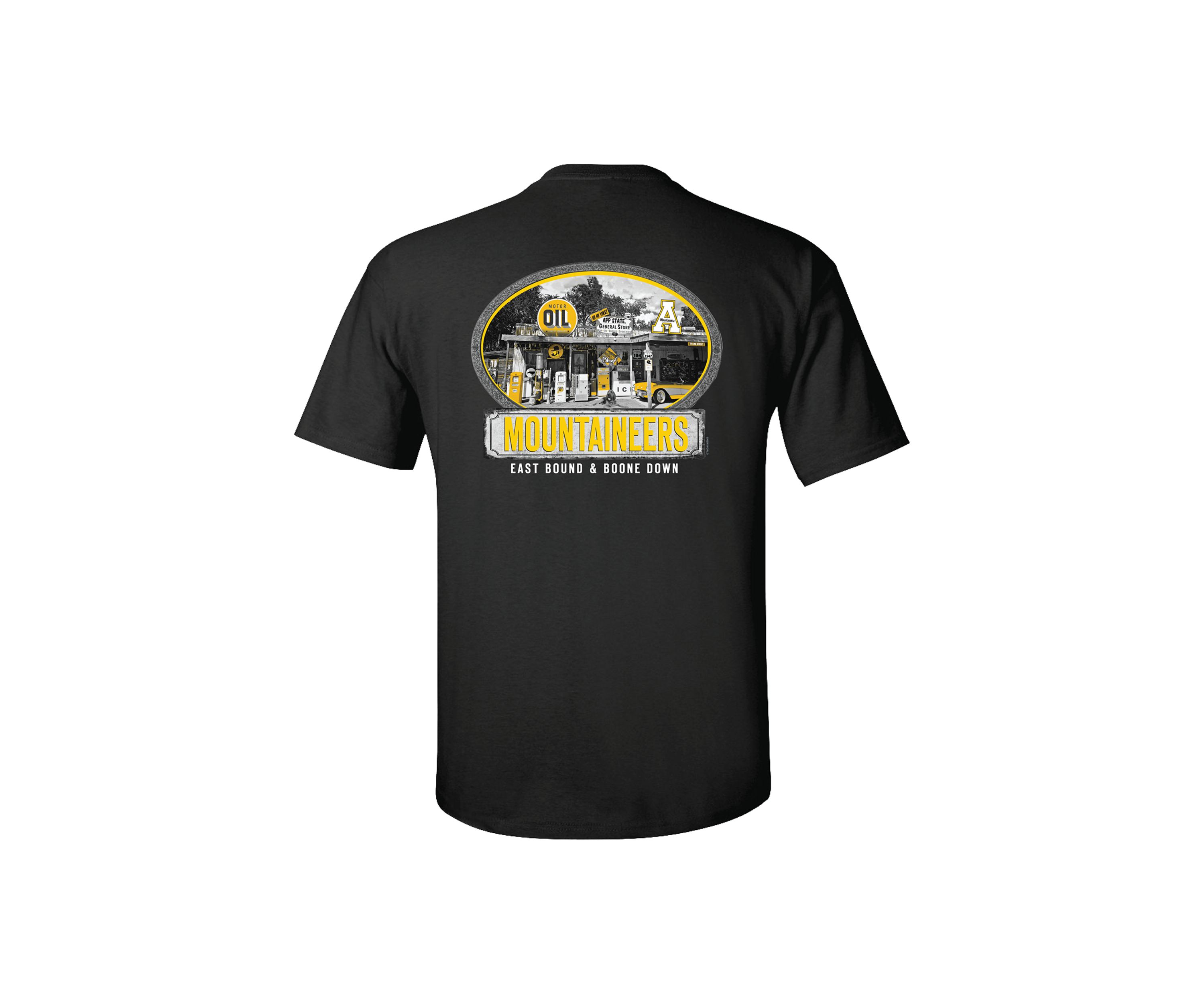 NCAA Appalachian State Mountaineers East Bound Graphic T-Shirt
