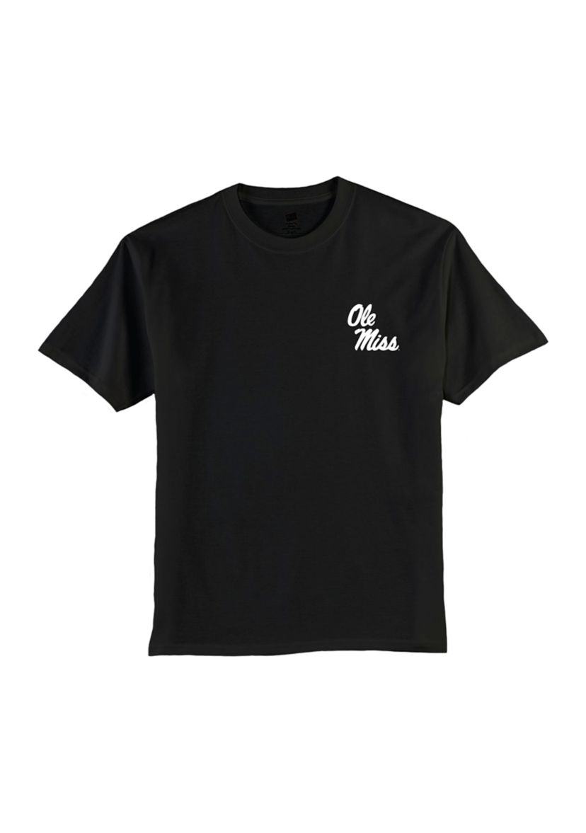 NCAA Ole Miss Rebels Floating Mascot Graphic T-Shirt