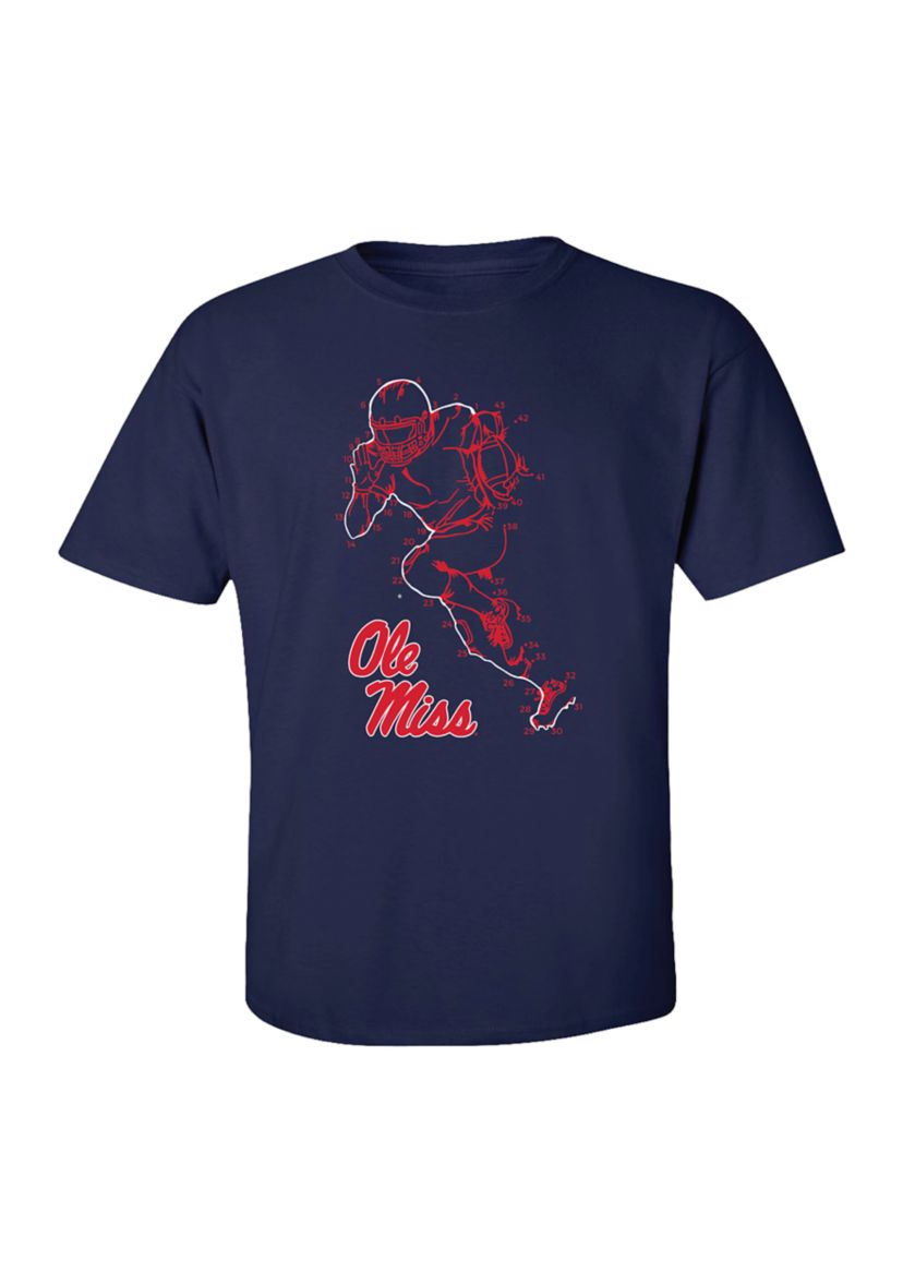 Boys 8-20 NCAA Ole Miss Rebels Connect T-Shirt