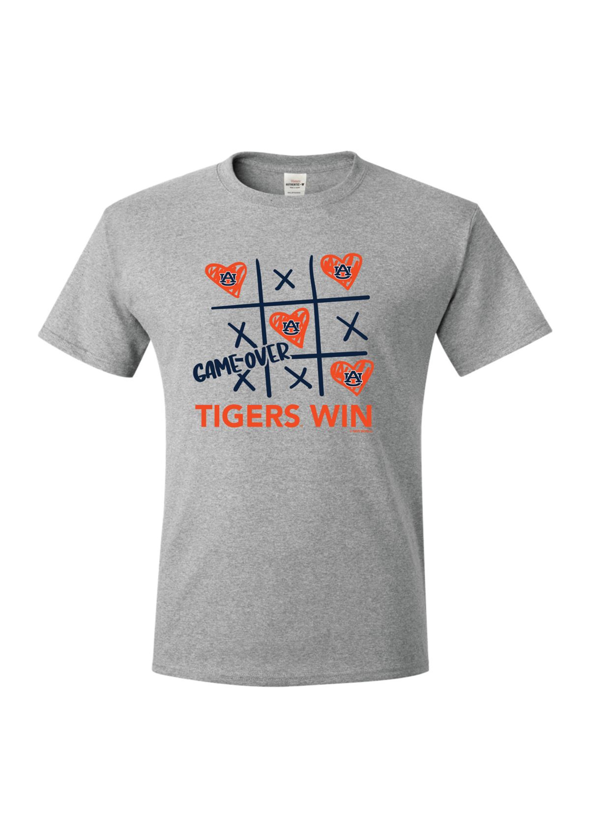Boys 8-20 NCAA Auburn Tigers Tic-Tac-Toe T-Shirt