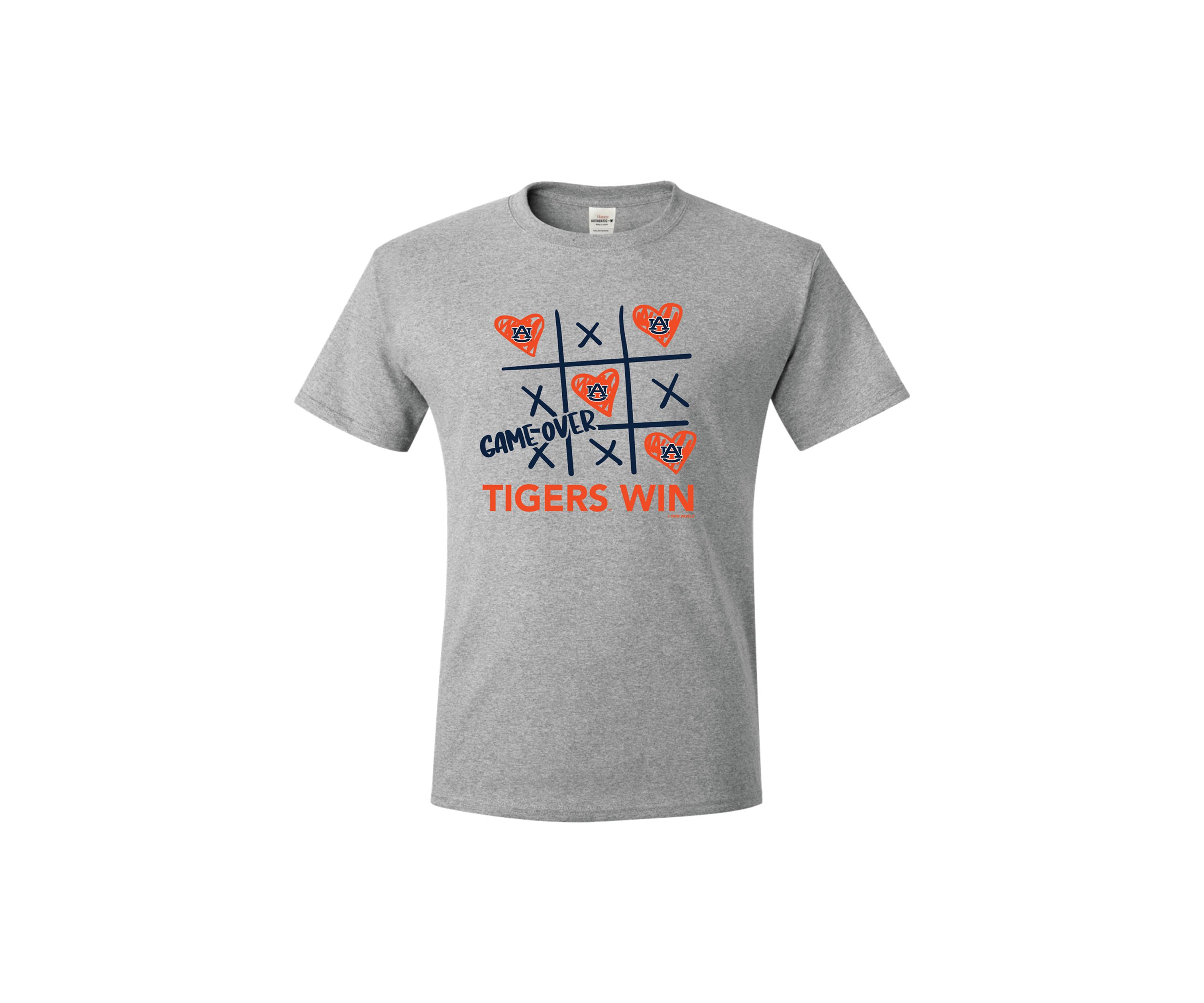 Boys 8-20 NCAA Auburn Tigers Tic-Tac-Toe T-Shirt