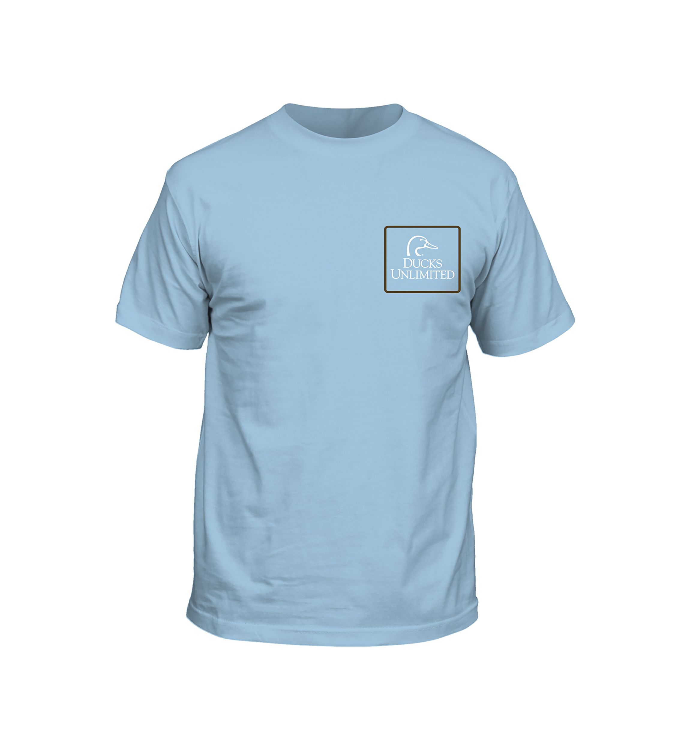 Mens Short Sleeve Ducks Unlimited Etched Collage Graphic T-Shirt