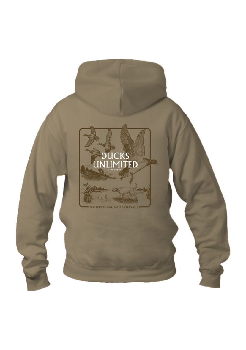 Mens Etched Scenic Hoodie