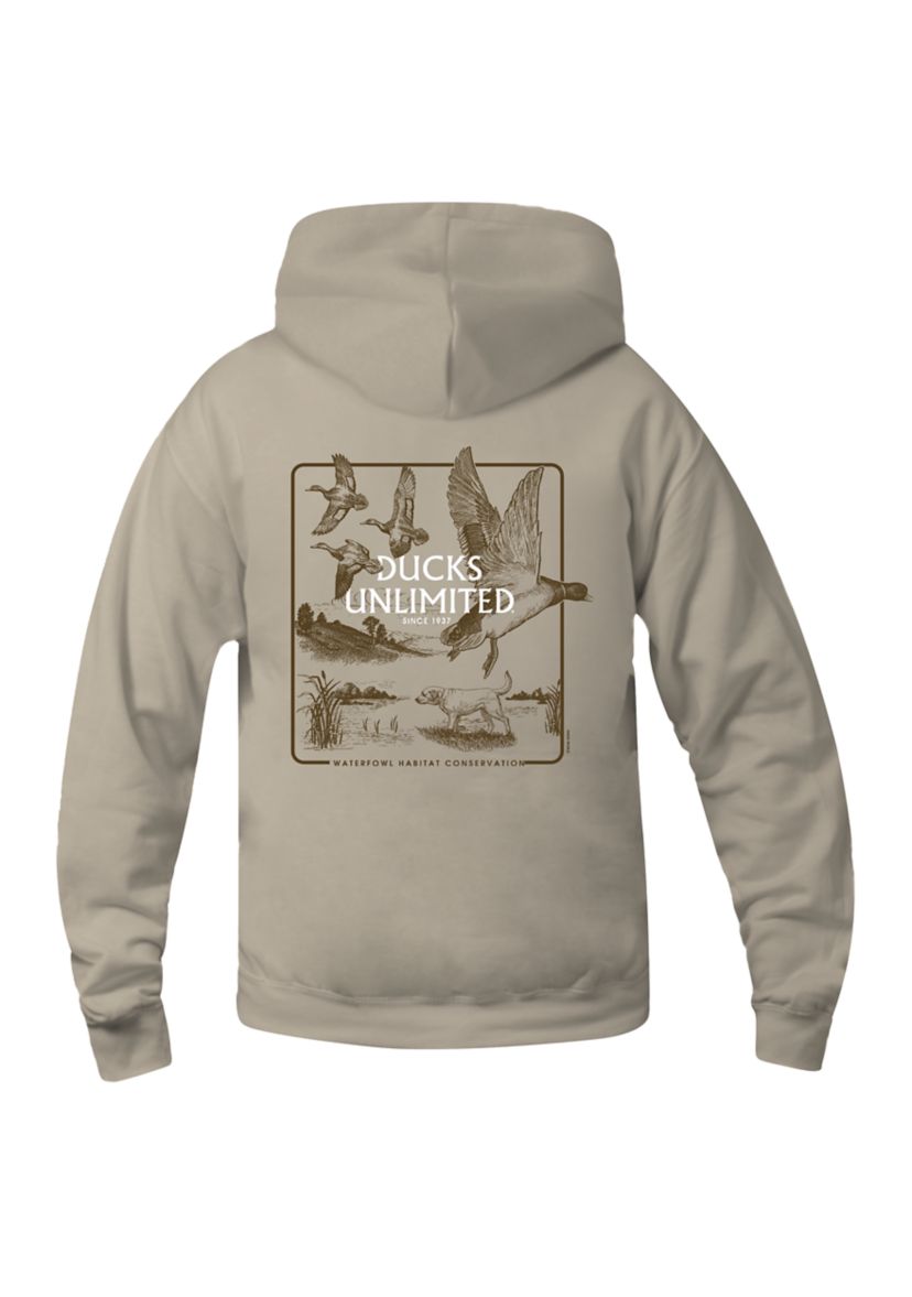 Mens Etched Scenic Hoodie