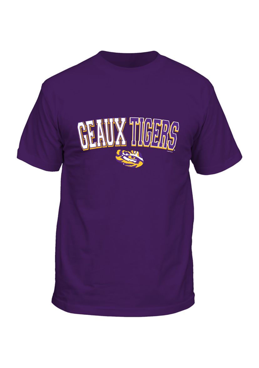 NCAA LSU Geaux Tigers Short Sleeve Graphic T-Shirt