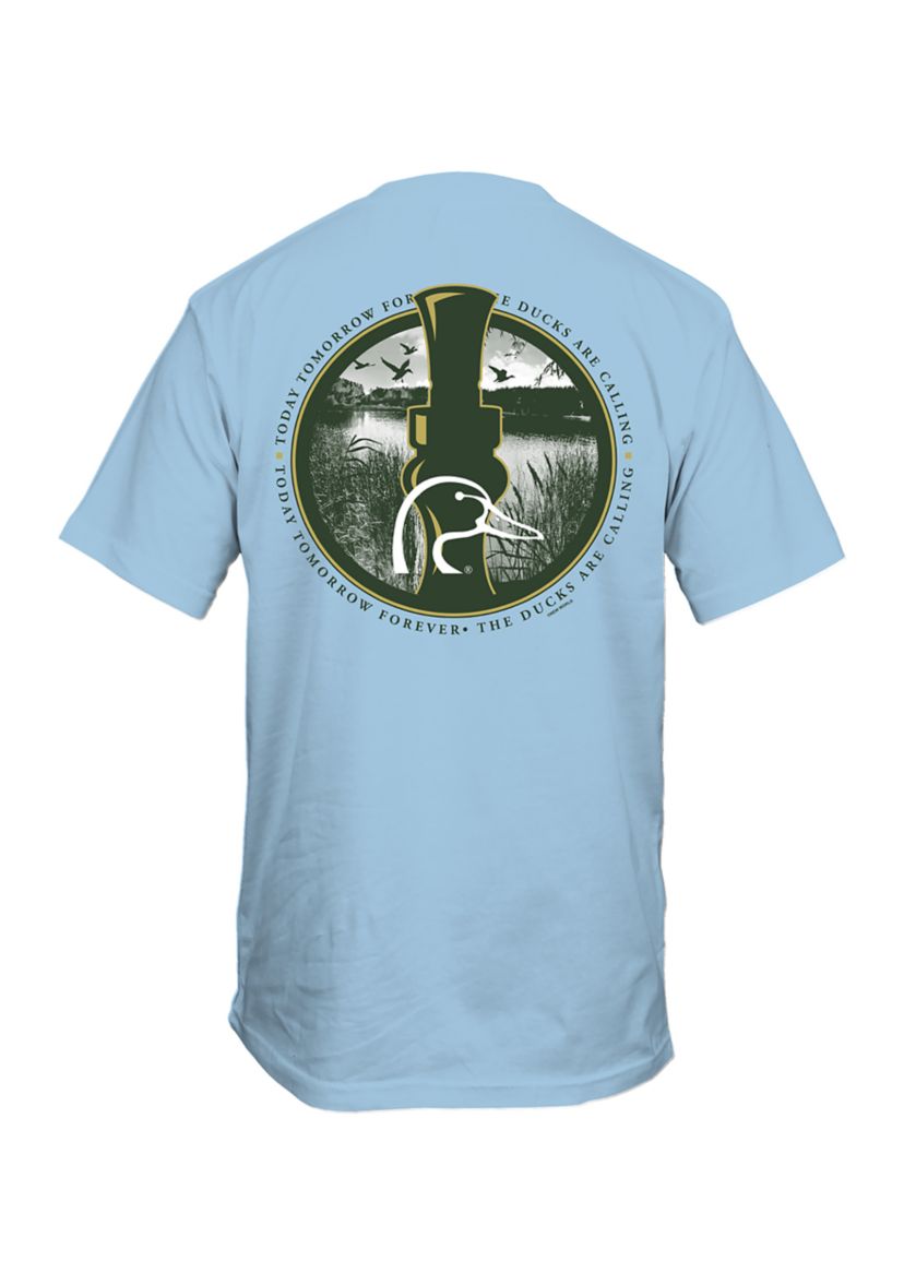 Mens Big Call Graphic T-Shirt