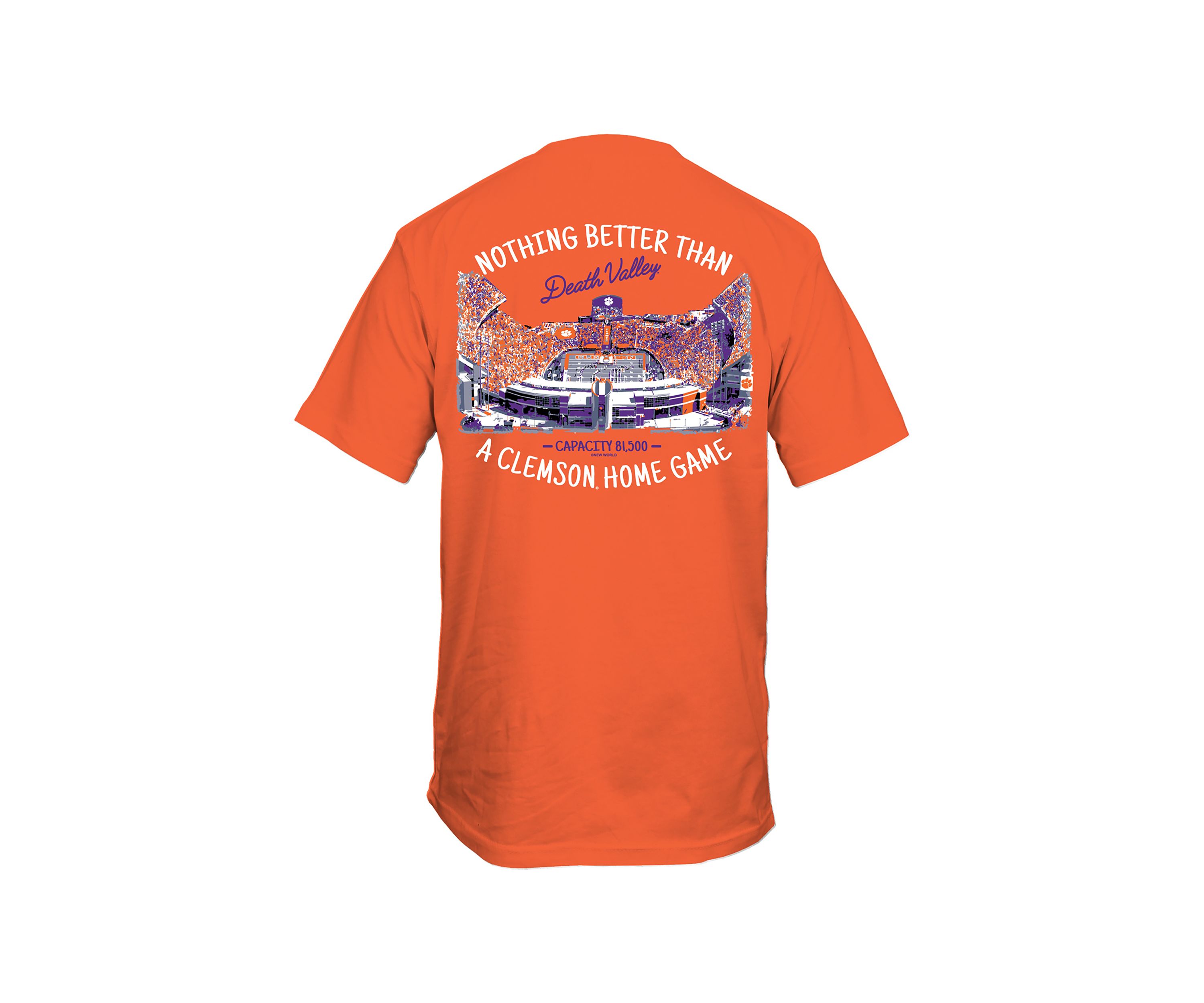 NCAA Clemson Tigers Home Game Stadium Graphic T-Shirt