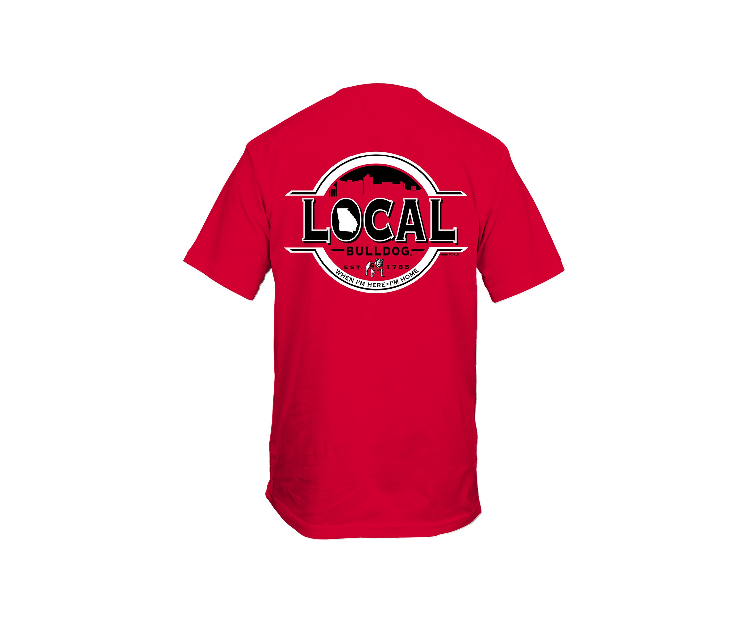 NCAA Georgia Bulldogs Local Graphic T-Shirt 