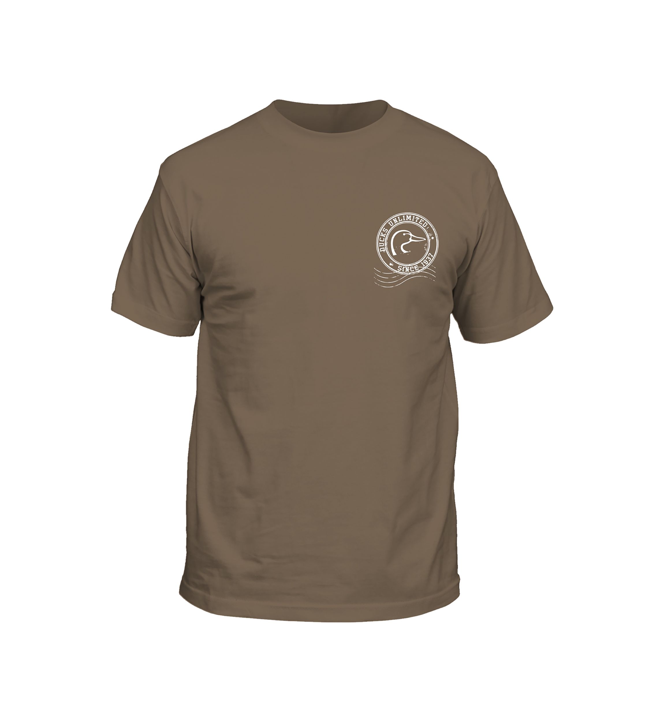 Mens Flying Stamp Short Sleeve Graphic T-Shirt