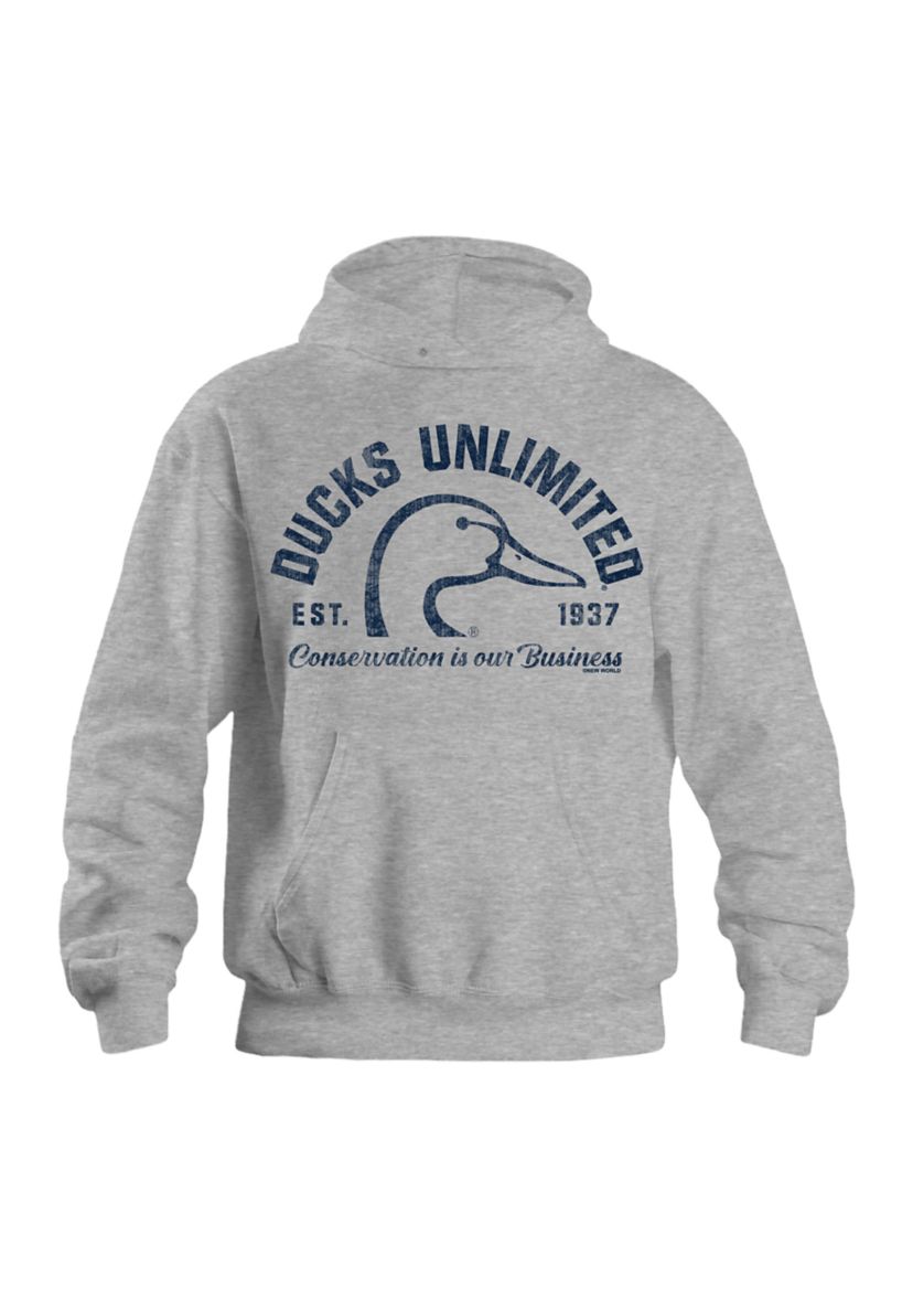 Mens Arched Logo Hoodie