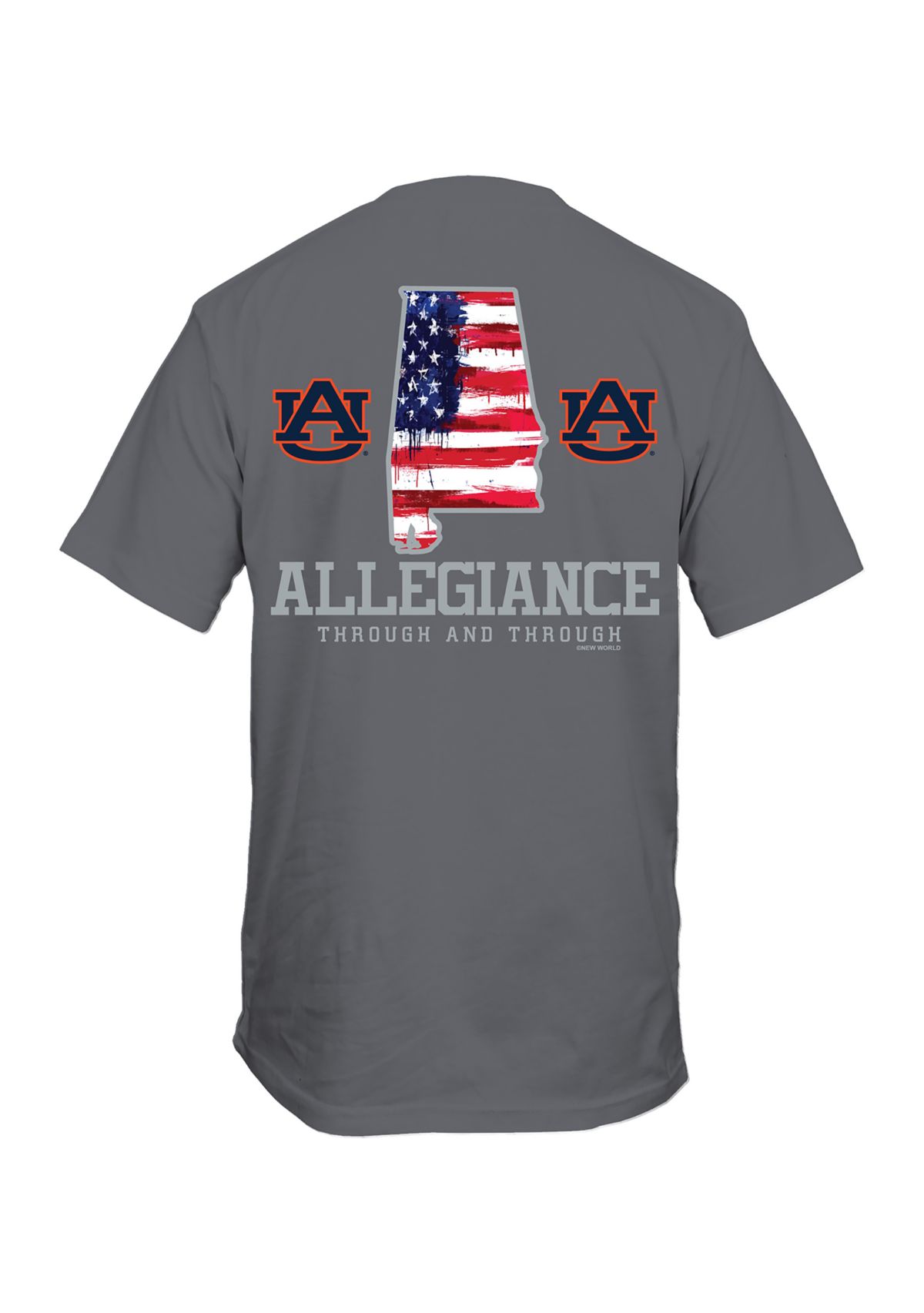NCAA Auburn Tigers Patriotic Logo Graphic T-Shirt