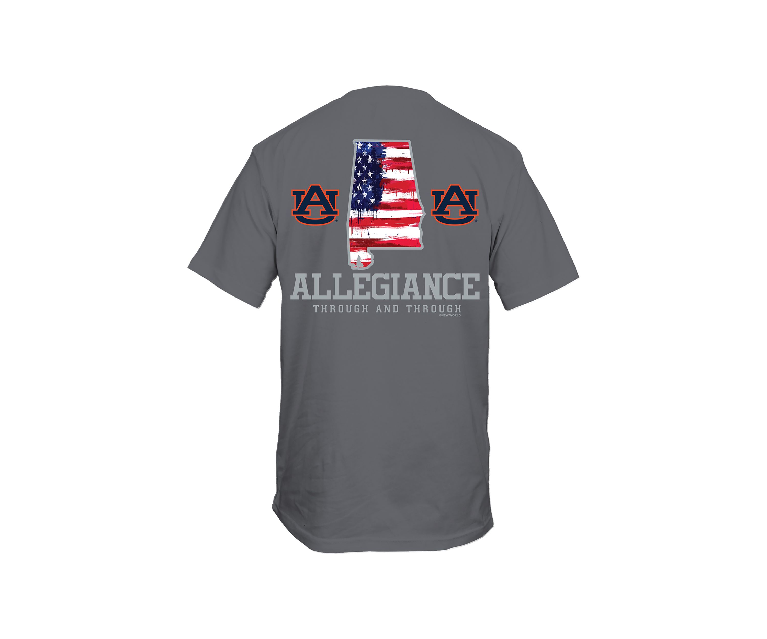 NCAA Auburn Tigers Patriotic Logo Graphic T-Shirt