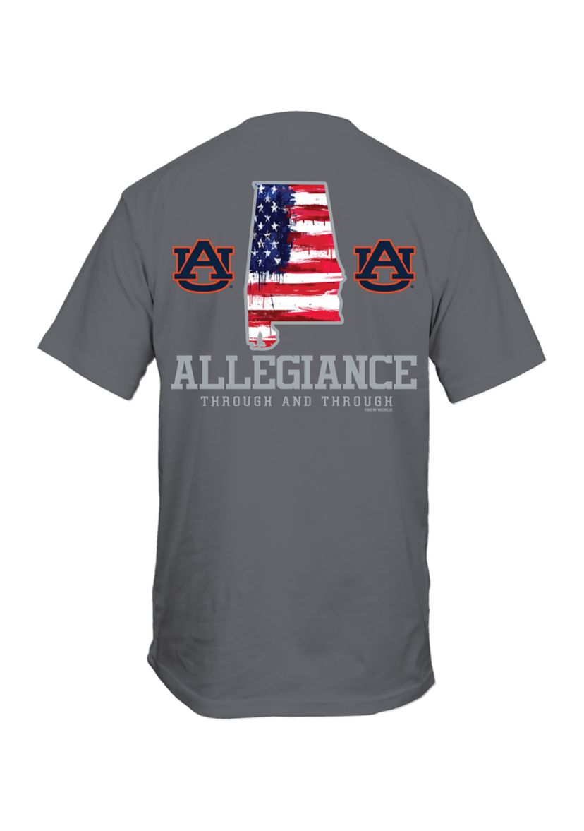 NCAA Auburn Tigers Patriotic Logo Graphic T-Shirt