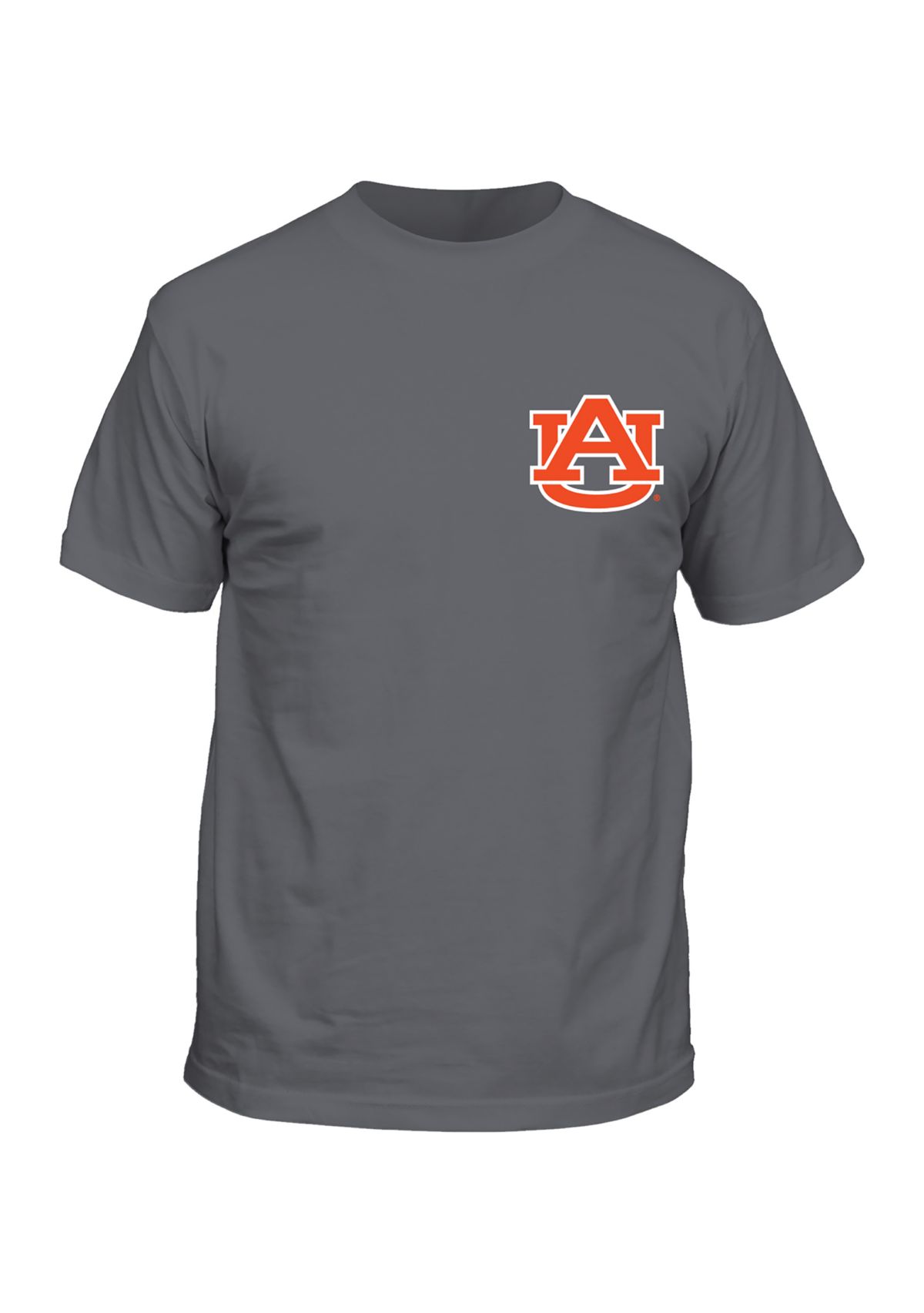 New World Graphics Men's NCAA Auburn Tigers Patriotic Logo Graphic T-Shirt, Large, Cotton, image size:1200x1705