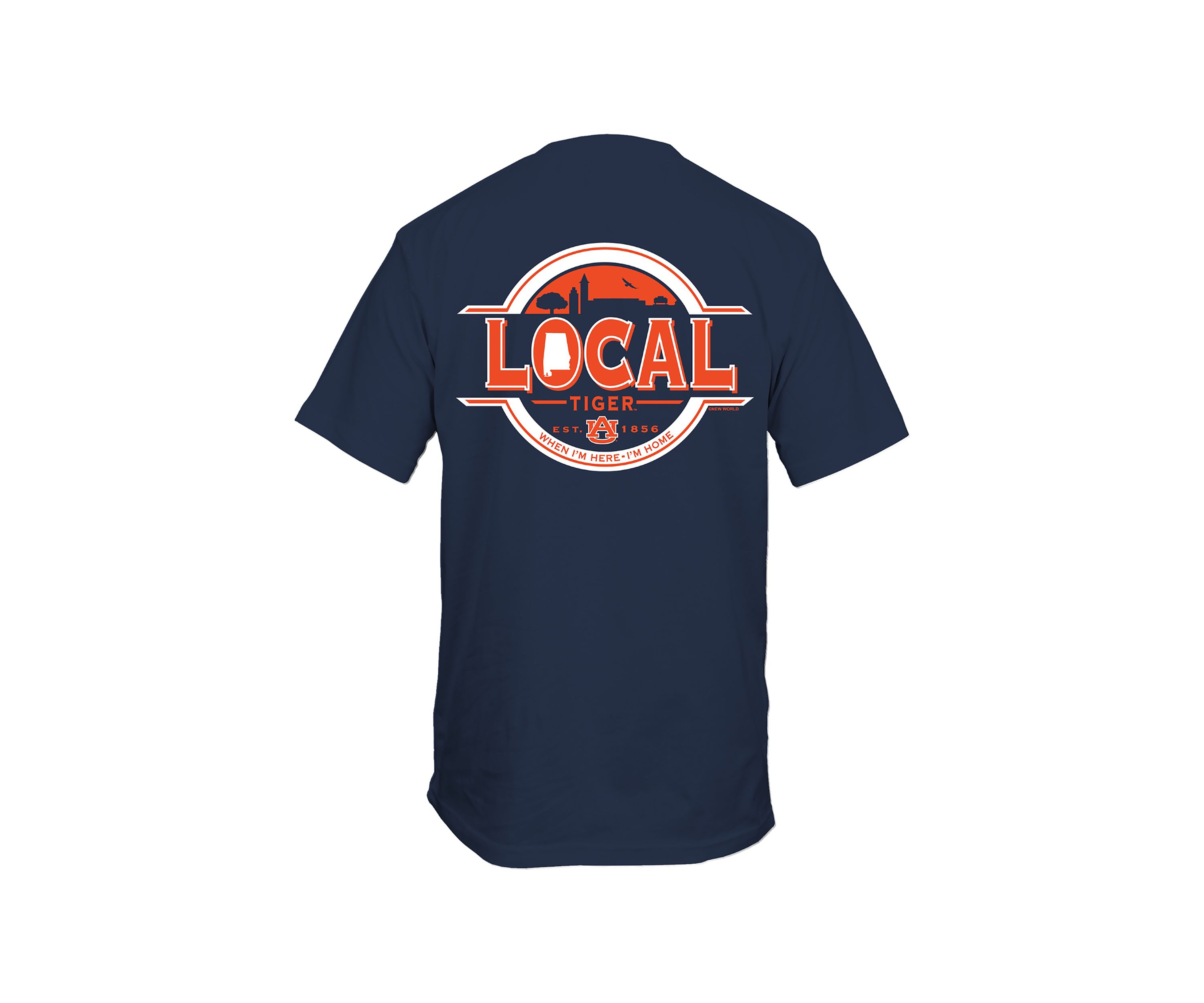 NCAA Auburn Tigers Local Circle Graphic T-Shirt