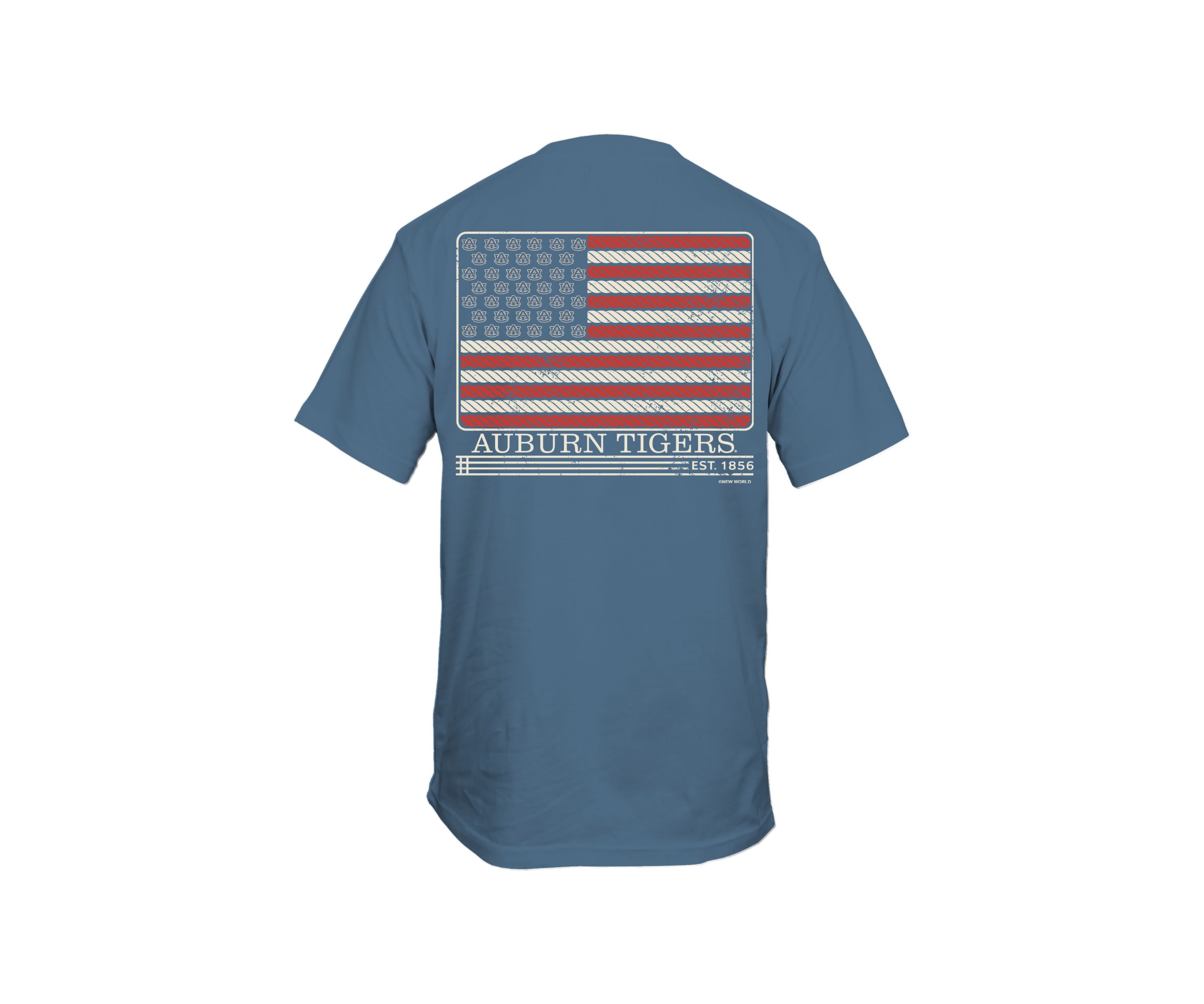 NCAA Auburn Tigers Rope Flag Graphic T-Shirt