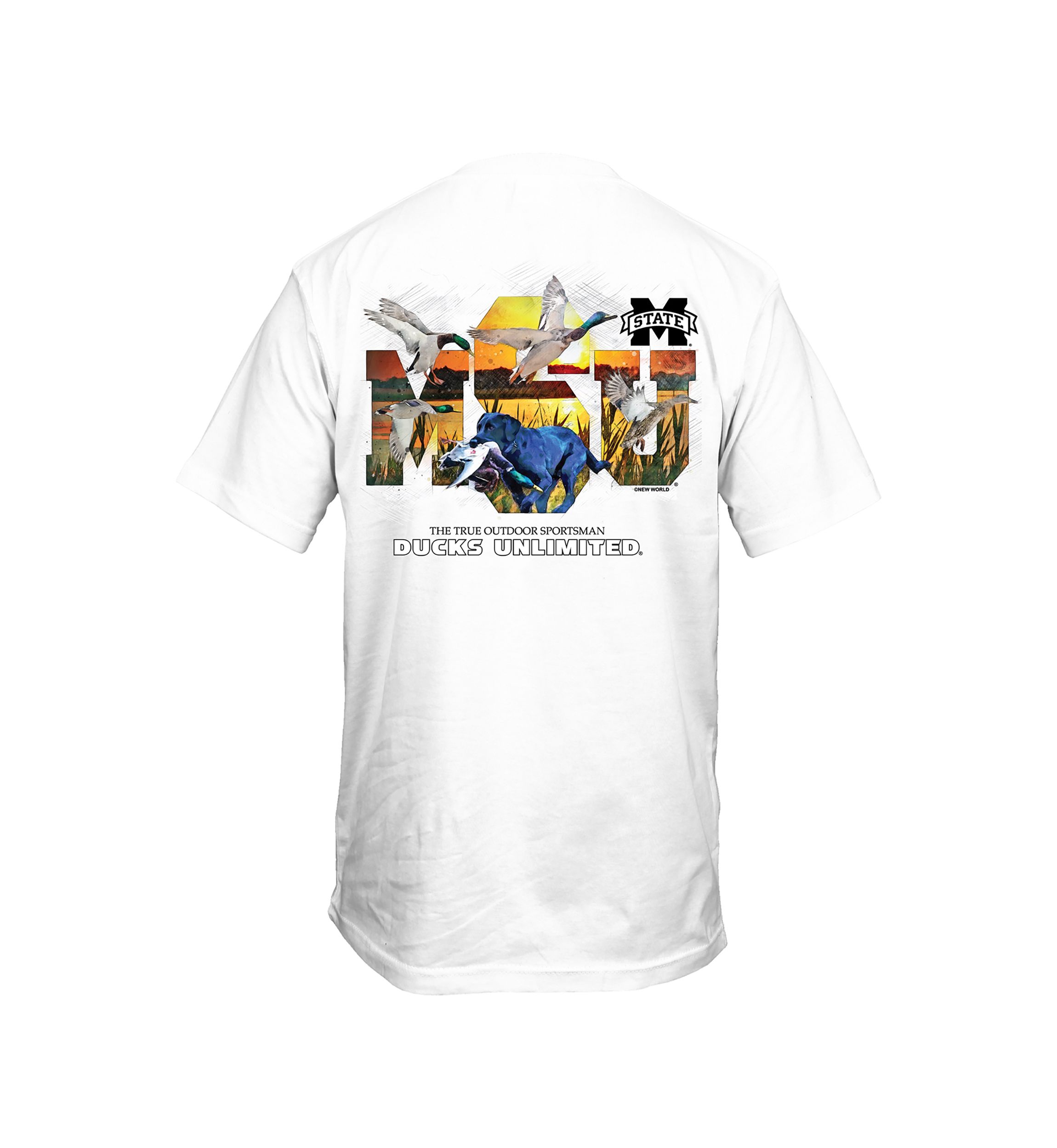 NCAA Mississippi State Bulldogs Colorful Sketch Graphic T-Shirt