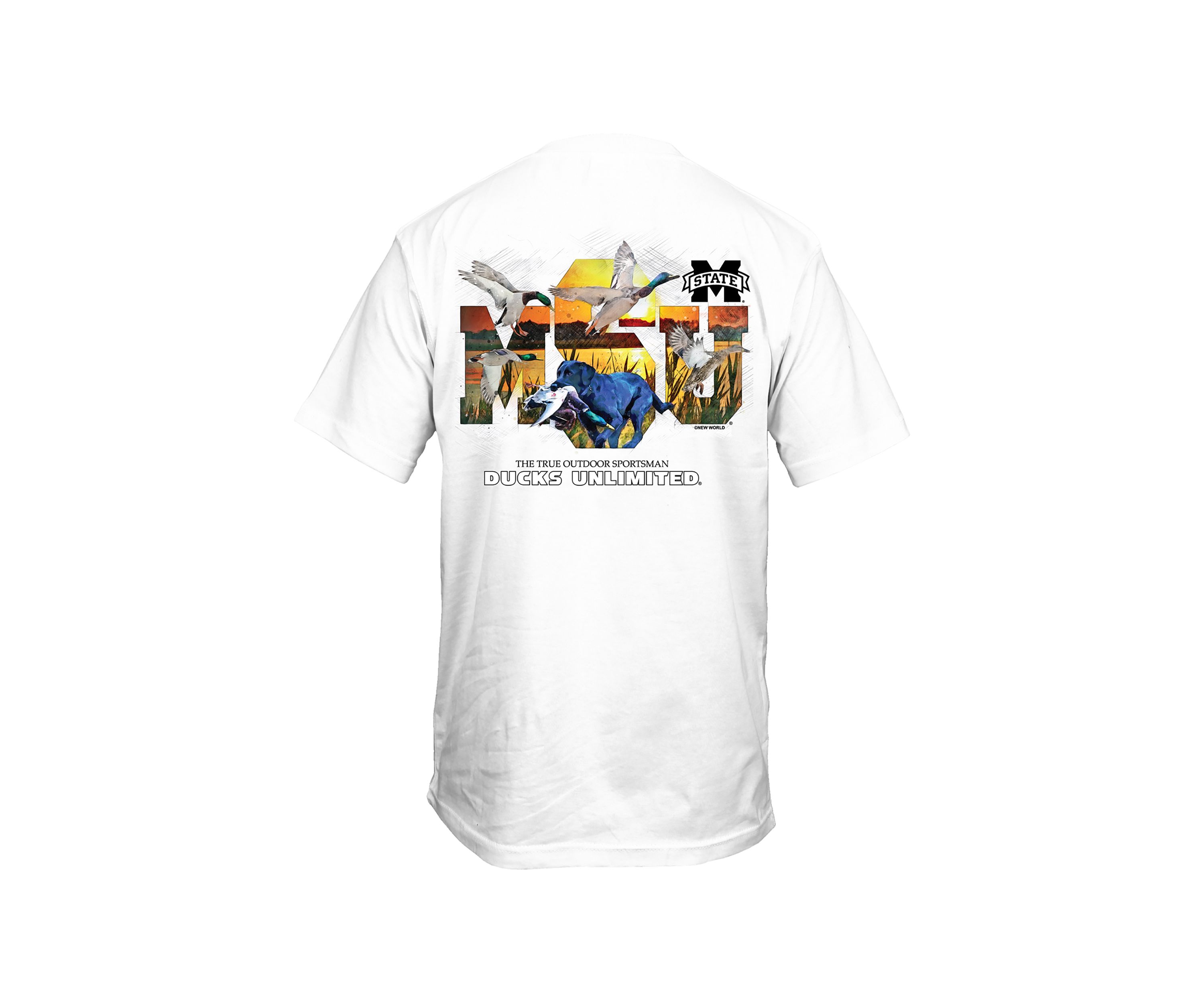 NCAA Mississippi State Bulldogs Colorful Sketch Graphic T-Shirt