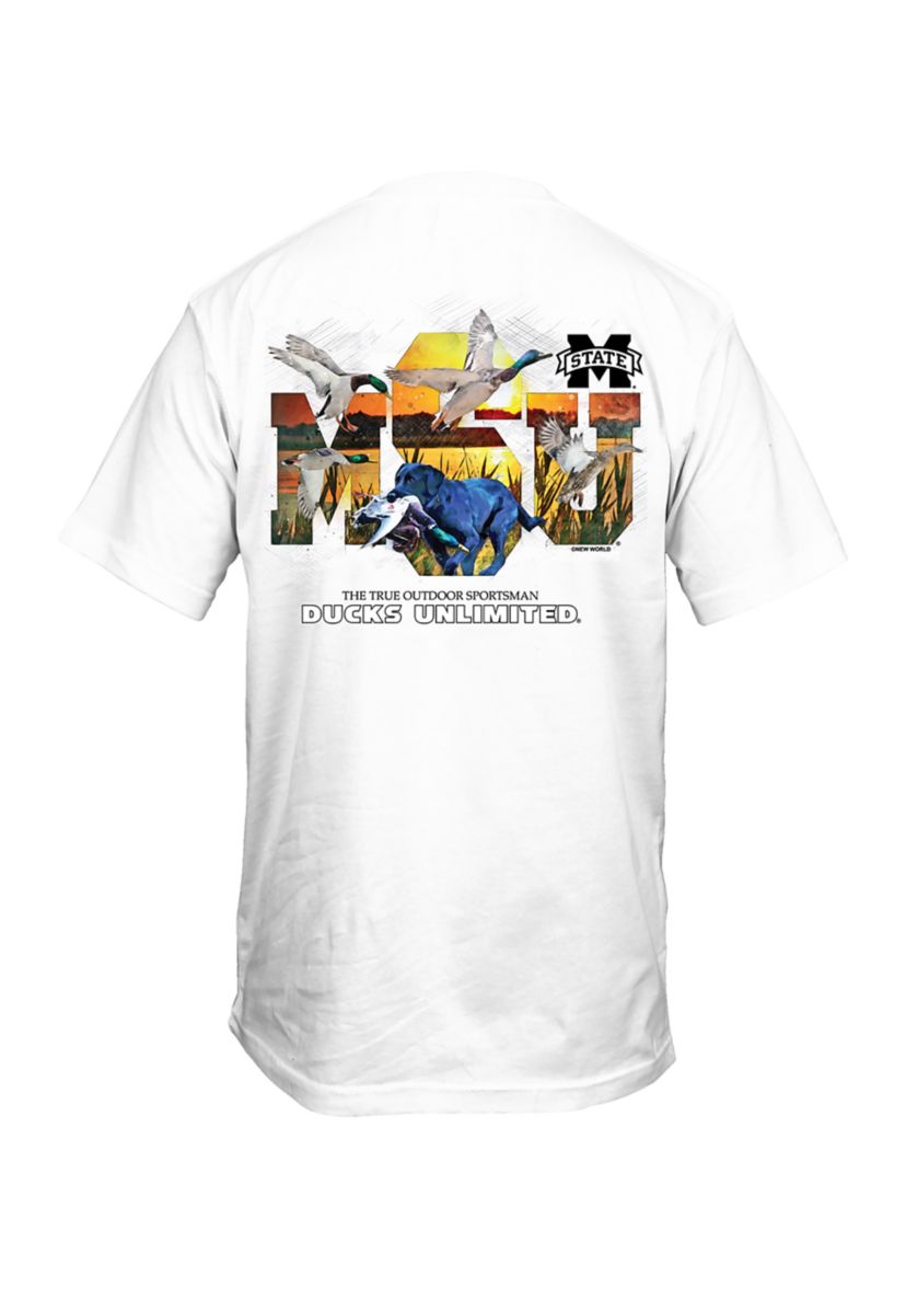 NCAA Mississippi State Bulldogs Colorful Sketch Graphic T-Shirt