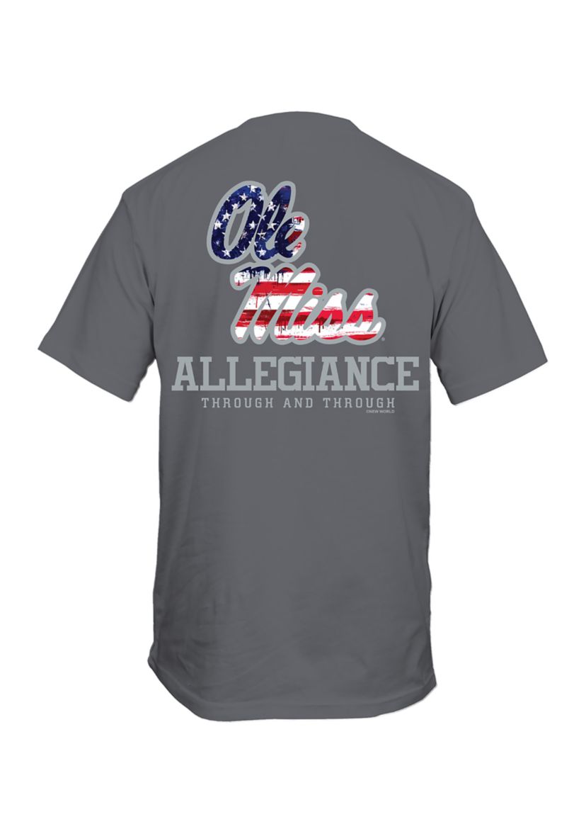 NCAA Georgia Bulldogs Patriotic Logo Graphic T-Shirt