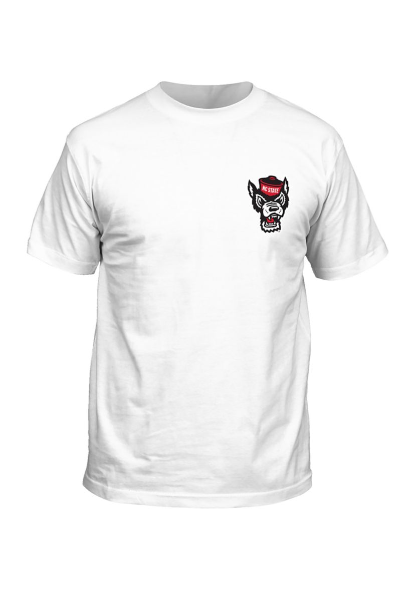 NCAA NC State Wolfpack Drawn Field Mascot Graphic T-Shirt