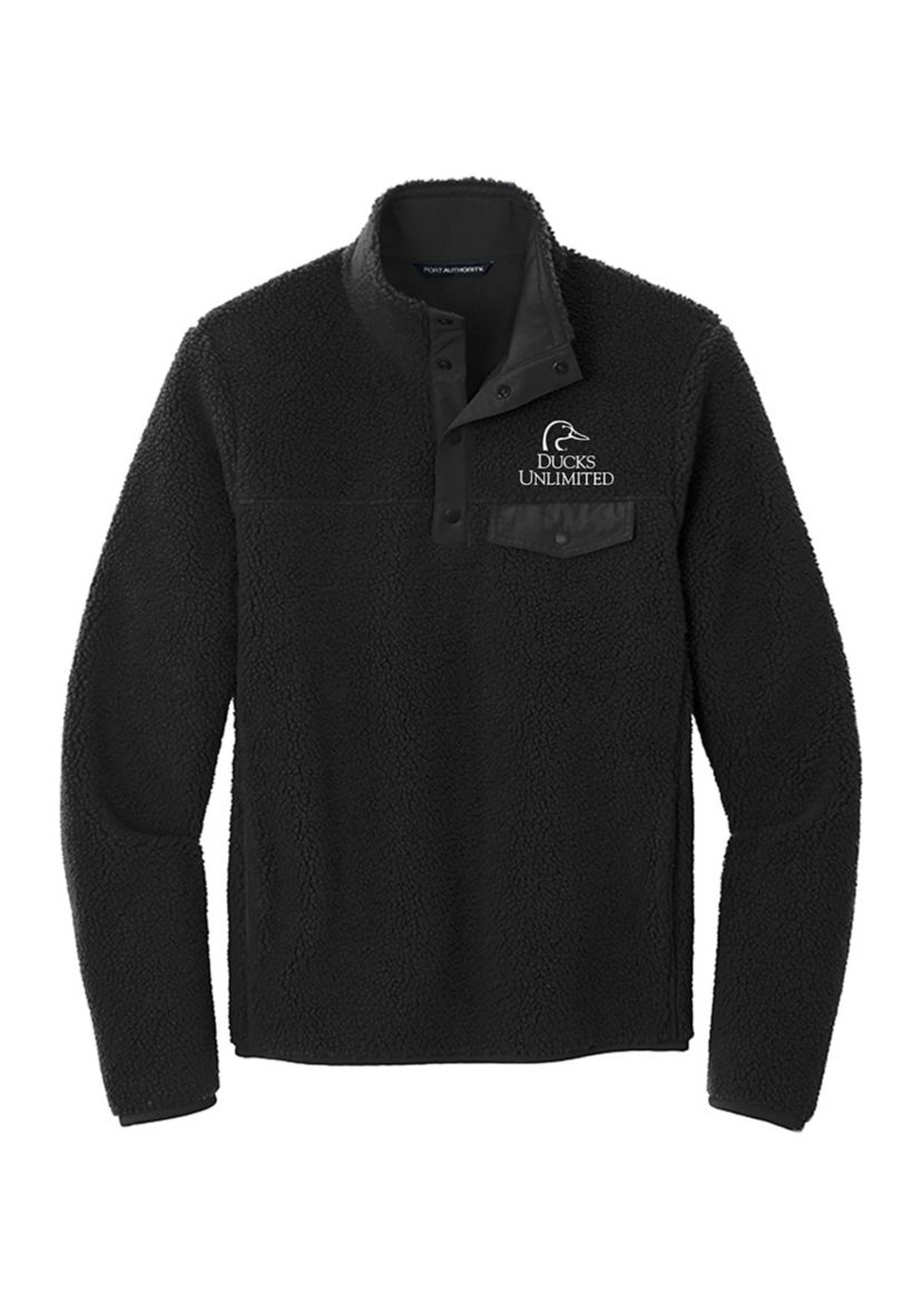 Sherpa 1/4 Snap Pullover