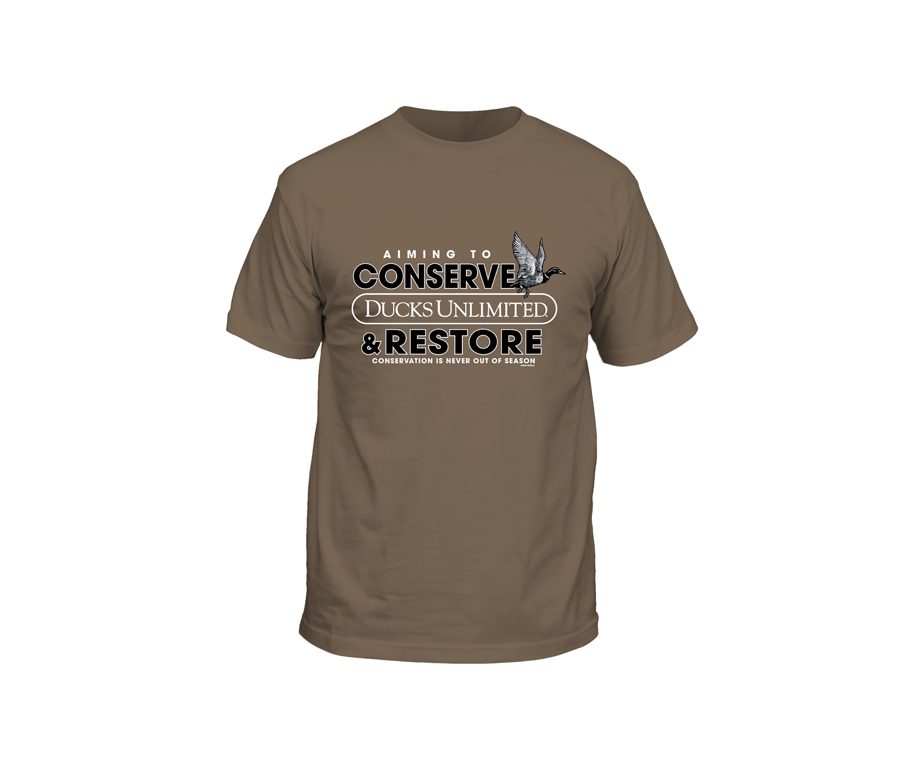 Mens Single Duck Graphic T-Shirt