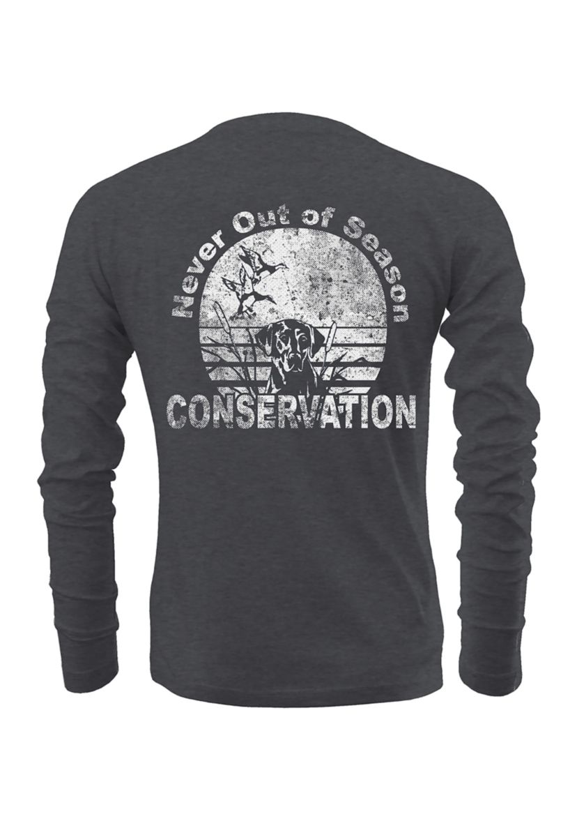Mens Conservation Season Graphic T-Shirt