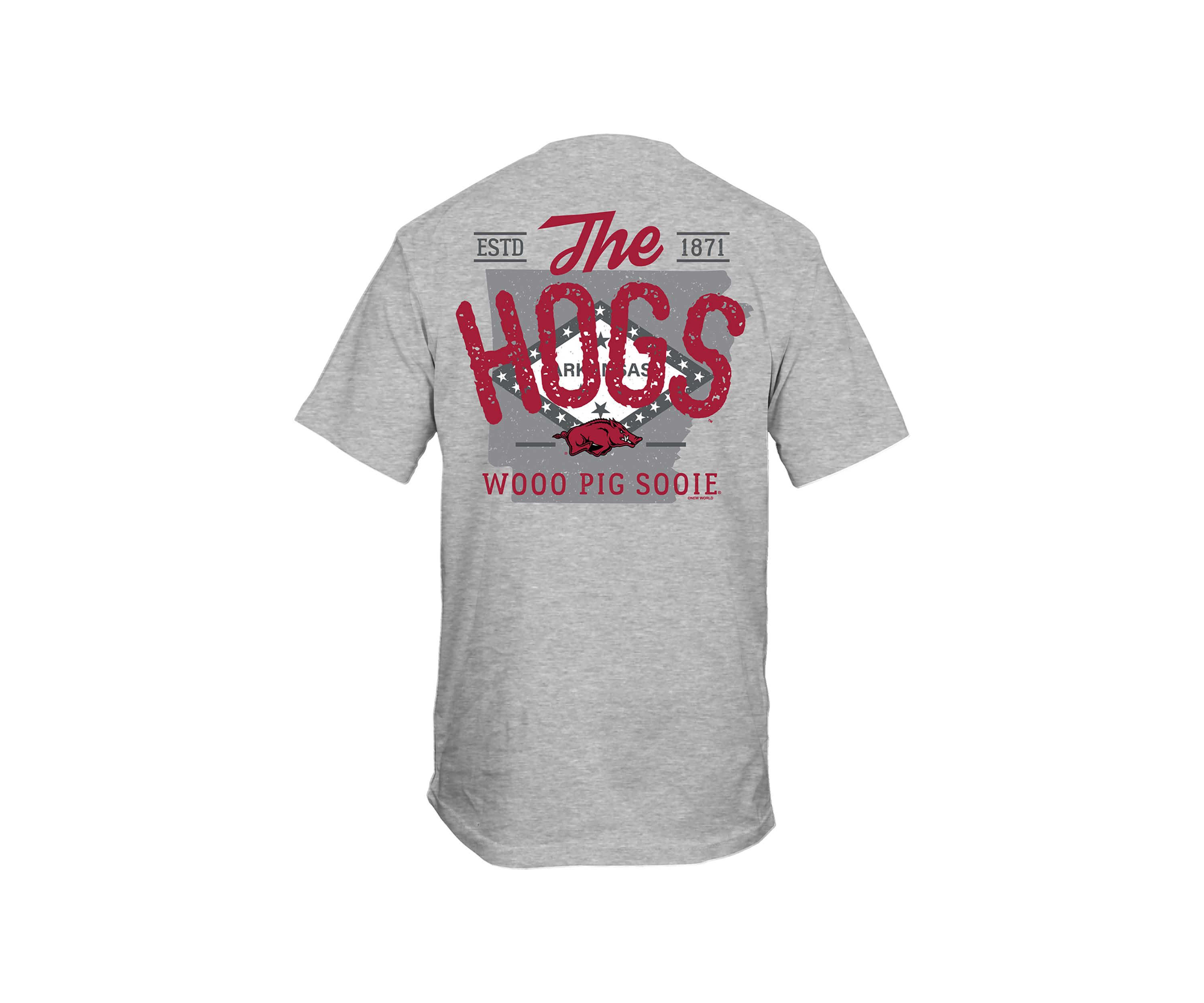 NCAA Arkansas Razorbacks The State Graphic T-Shirt