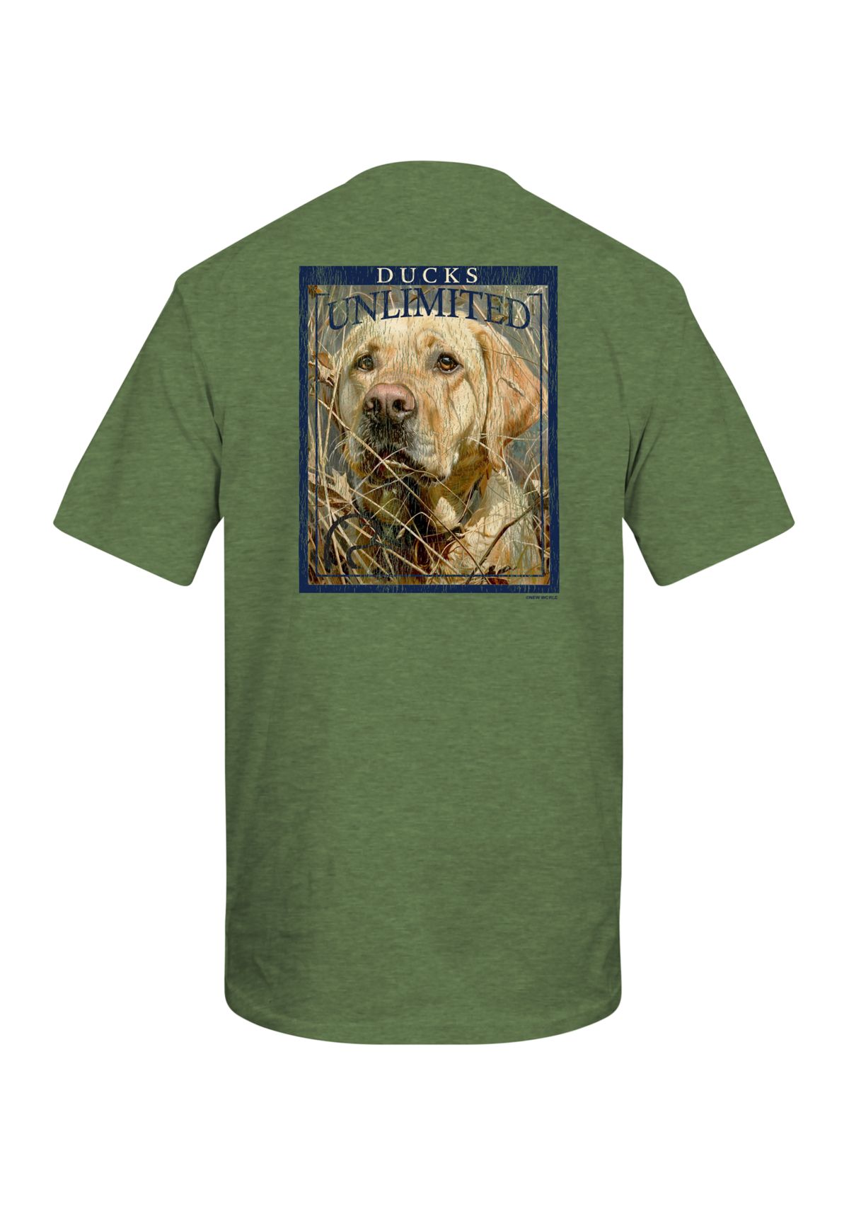Mens Short Sleeve Golden Retriever Graphic T-Shirt