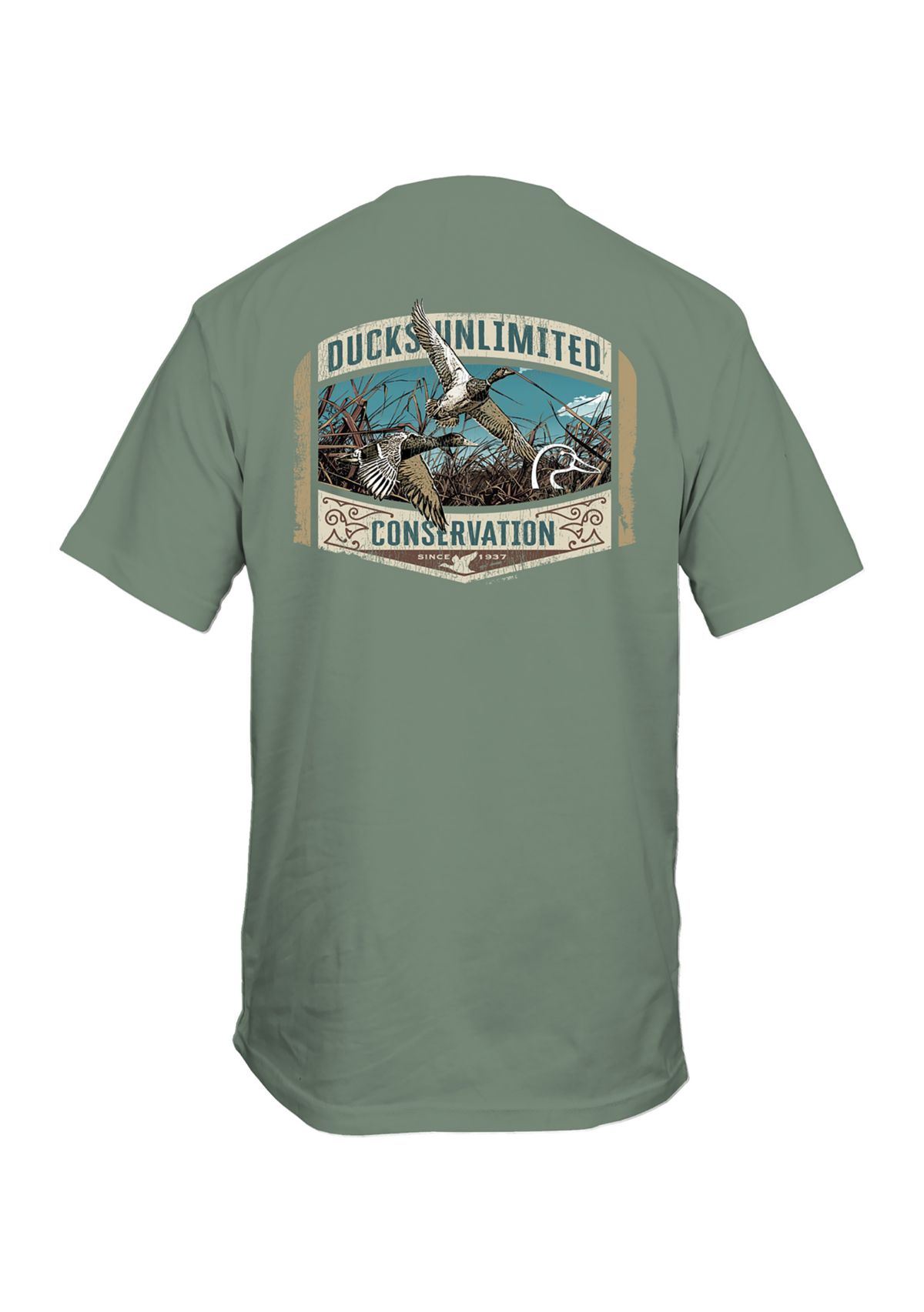 Mens Conservation Field Short Sleeve Graphic T-Shirt