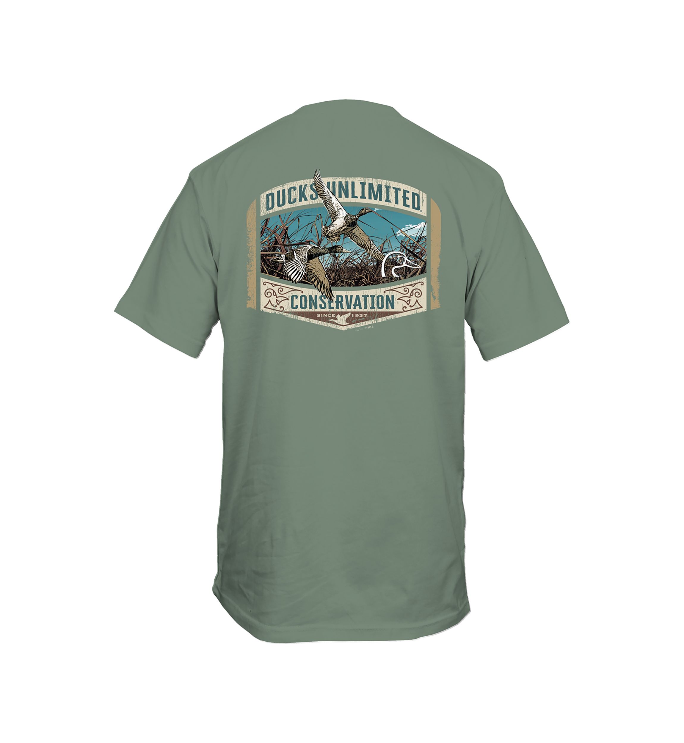 Mens Conservation Field Short Sleeve Graphic T-Shirt