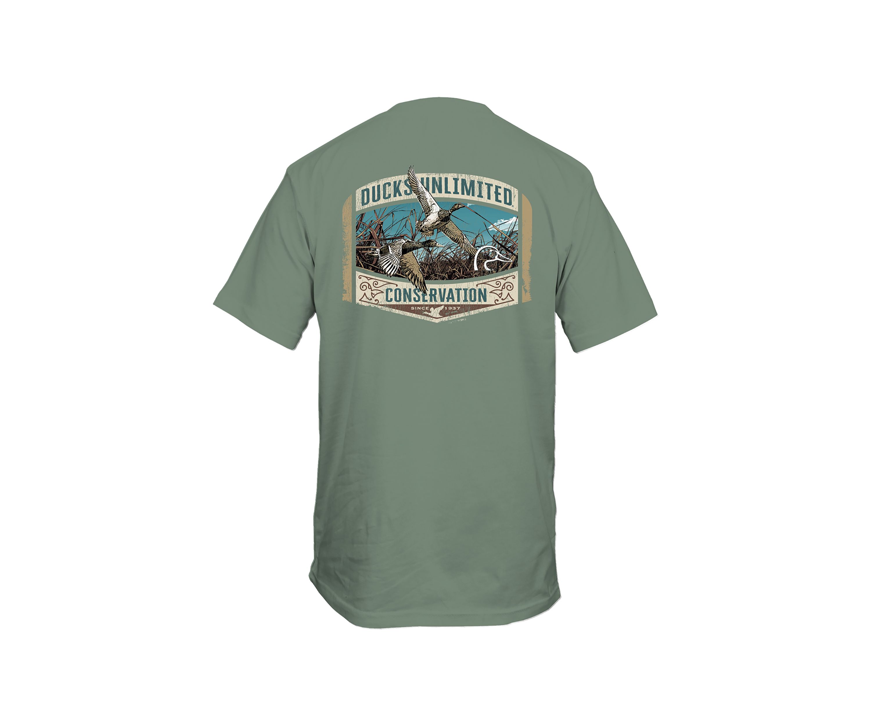 Mens Conservation Field Short Sleeve Graphic T-Shirt