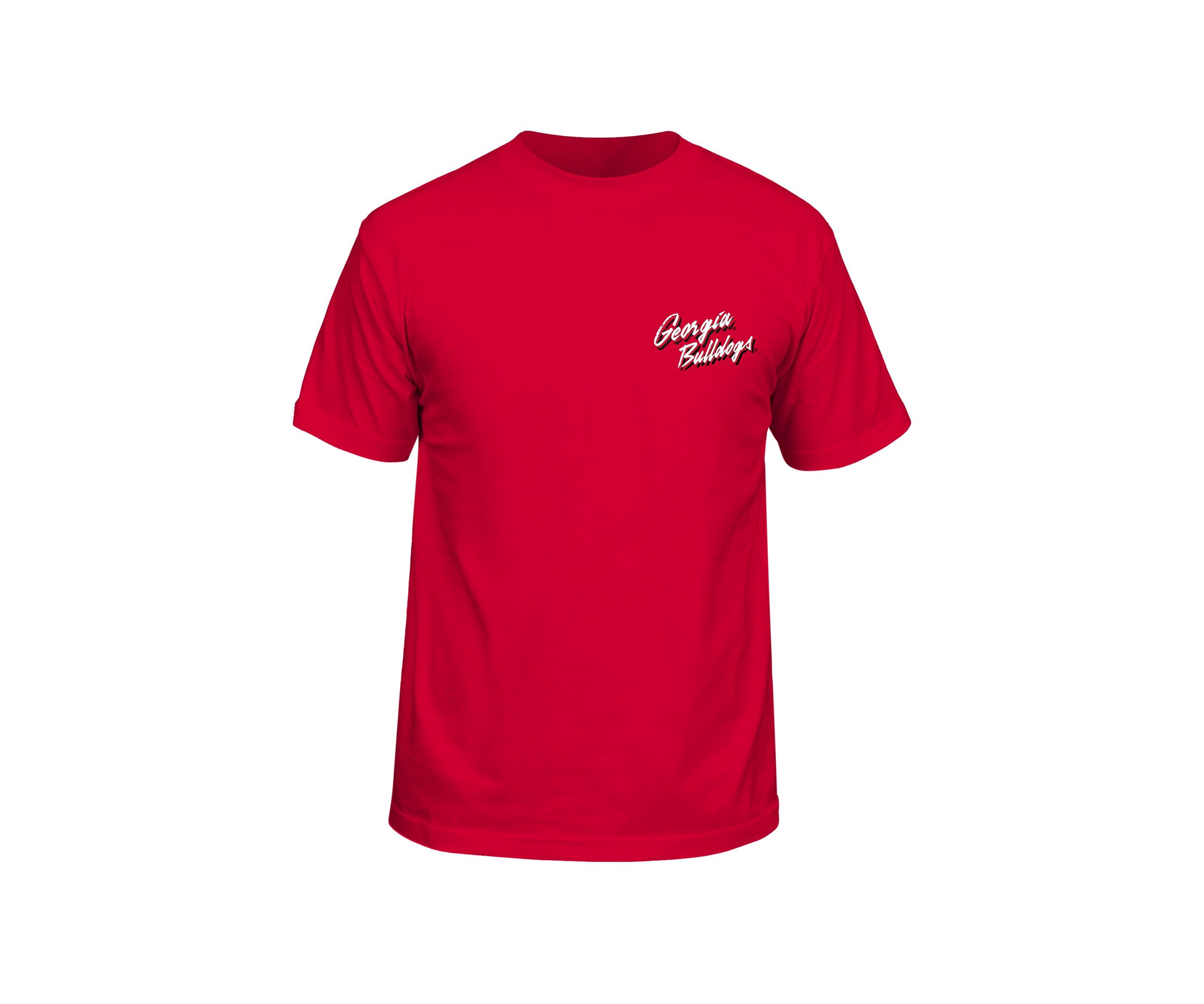 NCAA Georgia Bulldogs Mascot Sketch Graphic T-Shirt