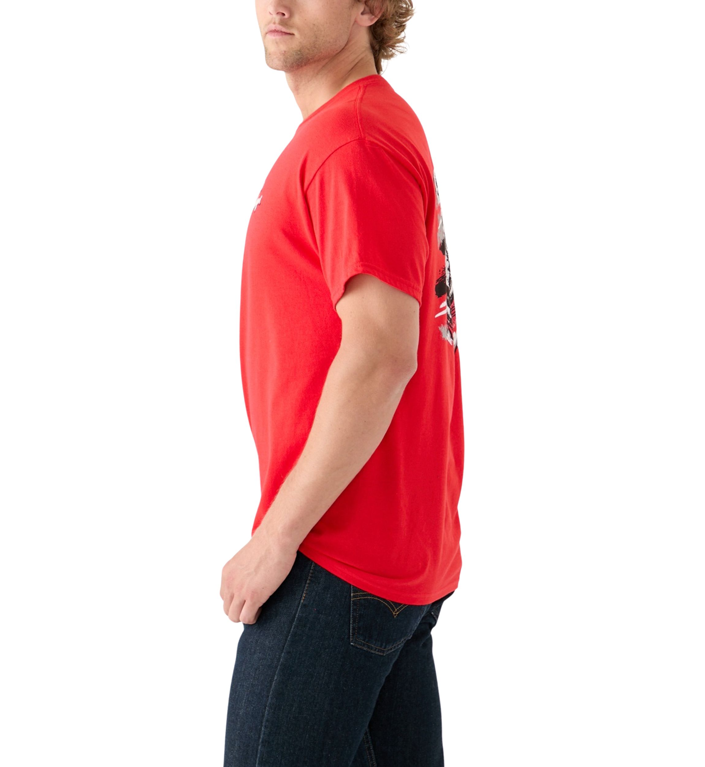 NCAA Georgia Bulldogs Mascot Sketch Graphic T-Shirt