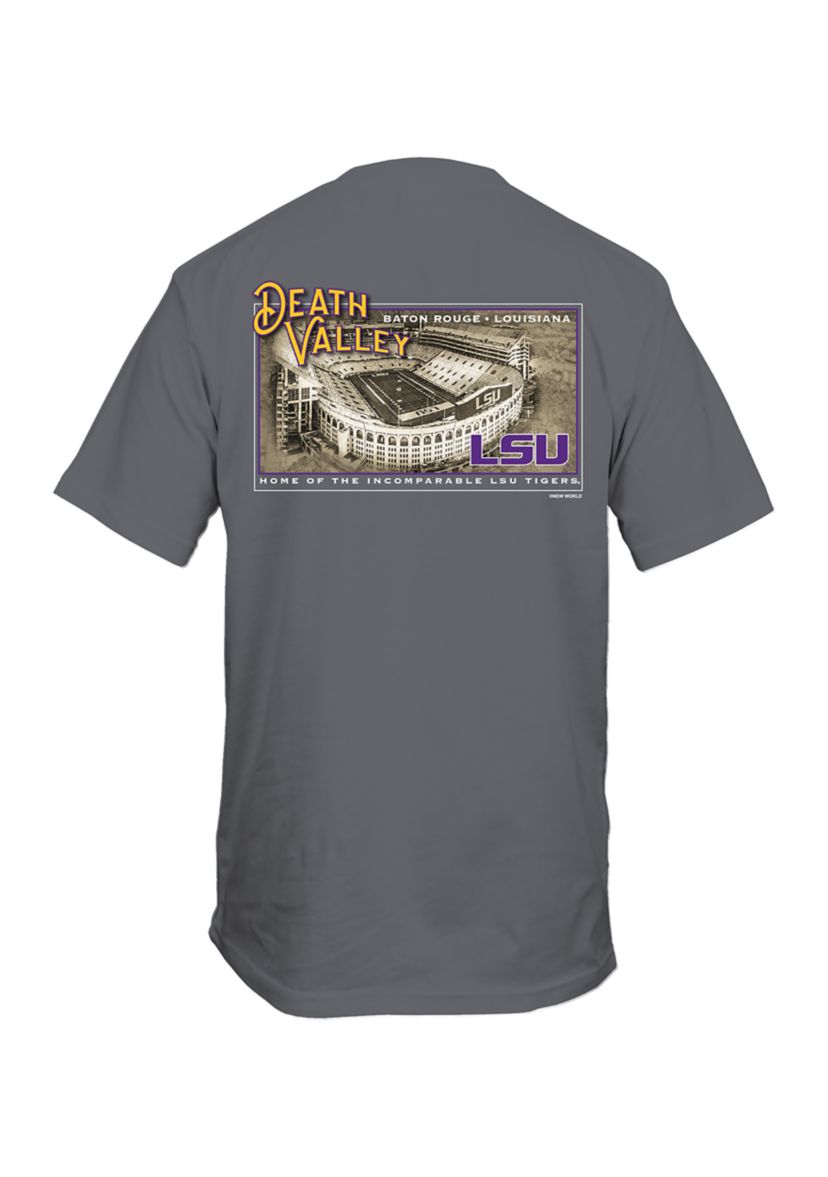 NCAA LSU Tigers Sepia Stadium Graphic T-Shirt