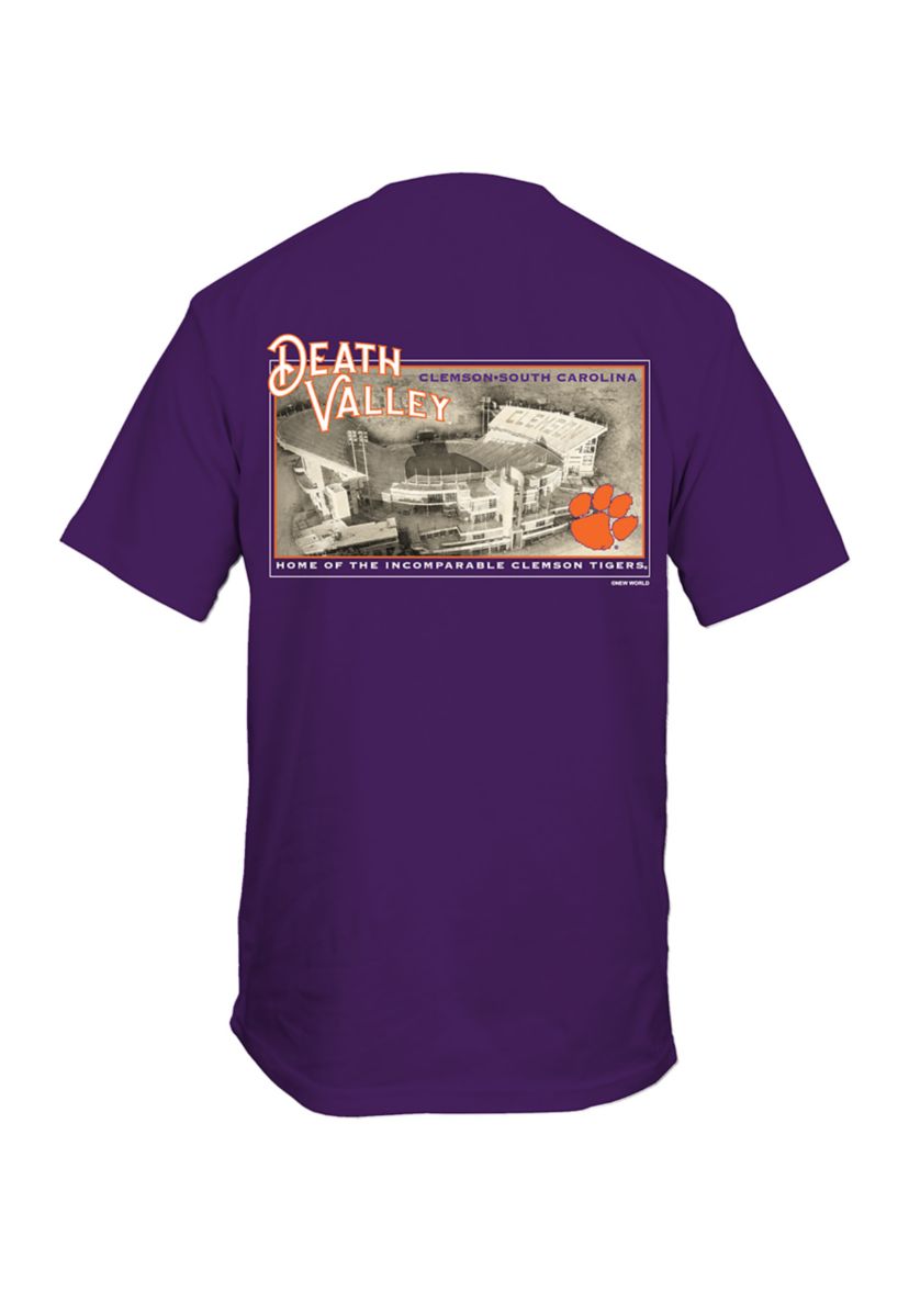 NCAA Clemson Tigers Sepia Stadium Graphic T-Shirt