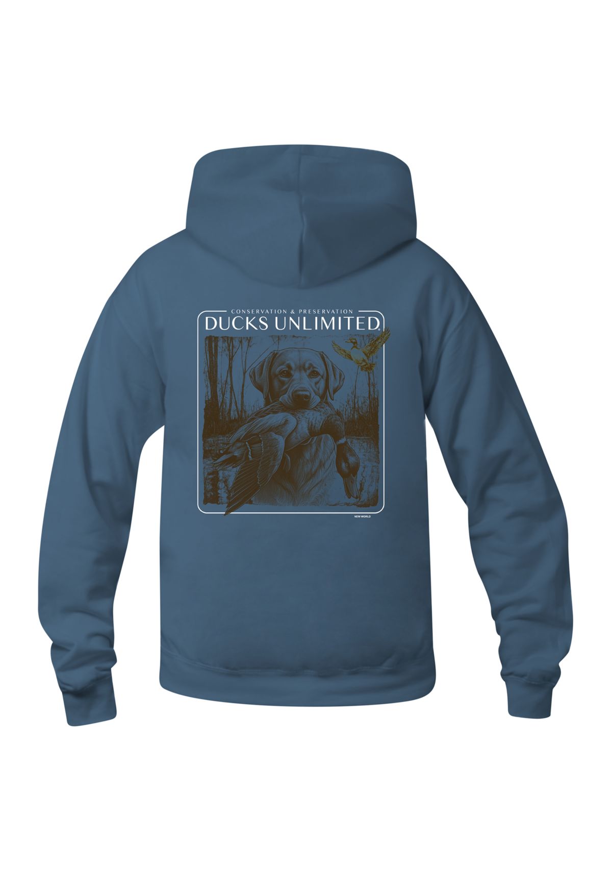 Mens Dog Graphic Hoodie 