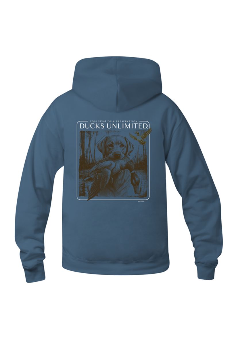 Mens Dog Graphic Hoodie 