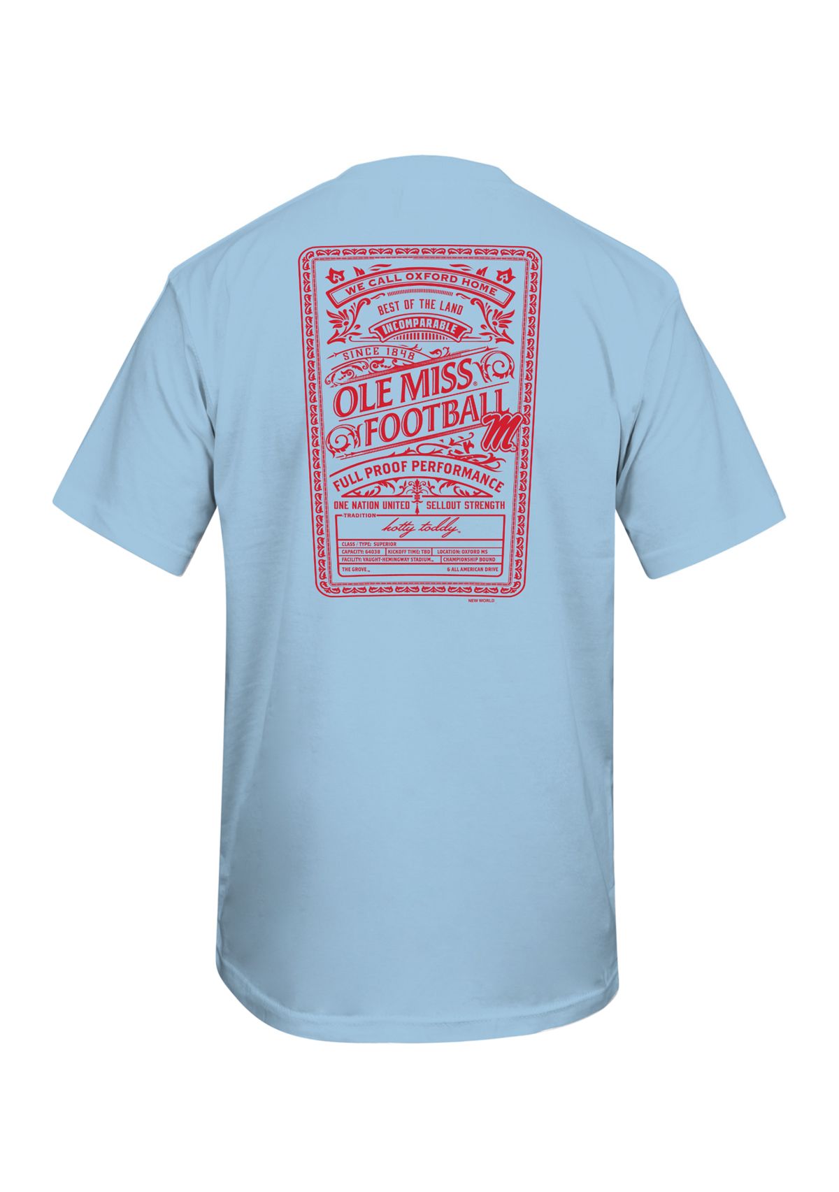 NCAA Ole Miss Rebels Full Proof Graphic T-Shirt