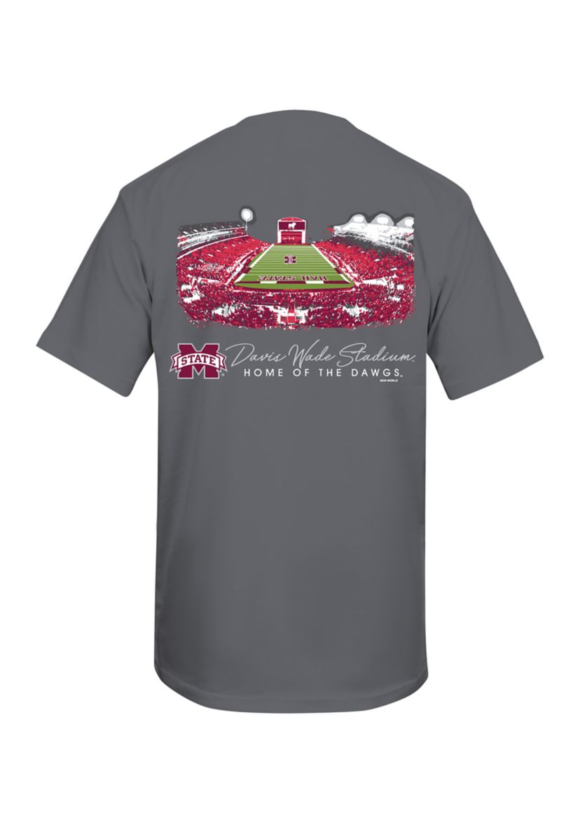 NCAA Mississippi State Bulldogs Glowing Stadium Graphic T-Shirt