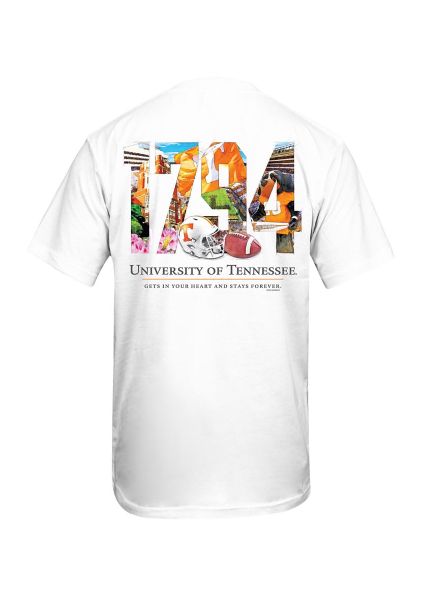 NCAA Tennessee Volunteers Year Painting Graphic T-Shirt