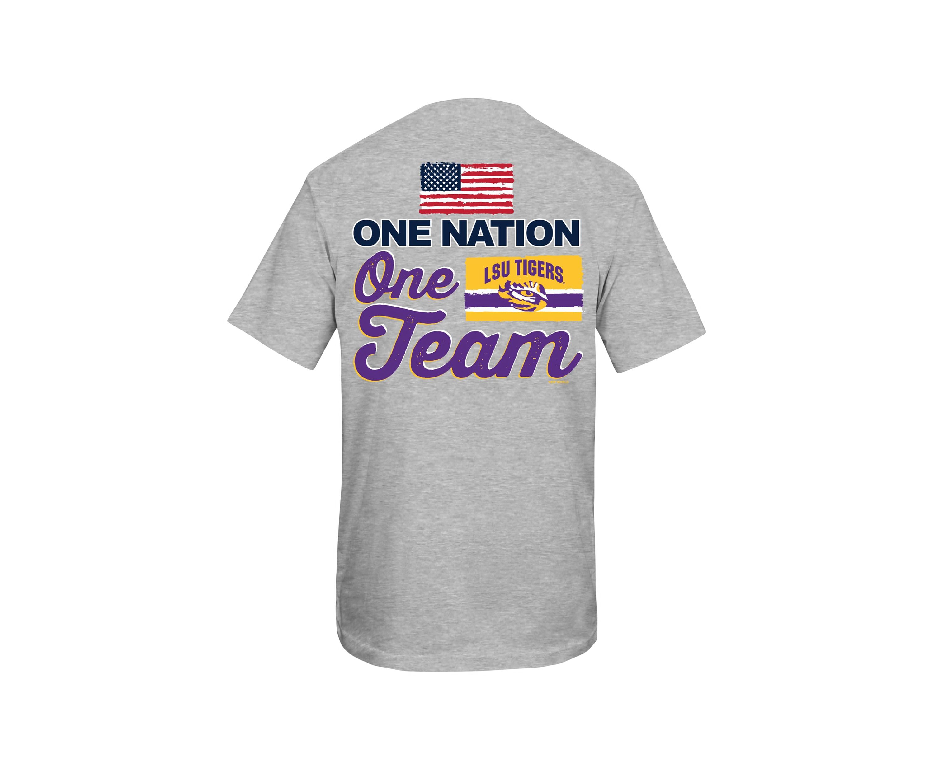 NCAA LSU Tigers Nation Team Short Sleeve Graphic T-Shirt