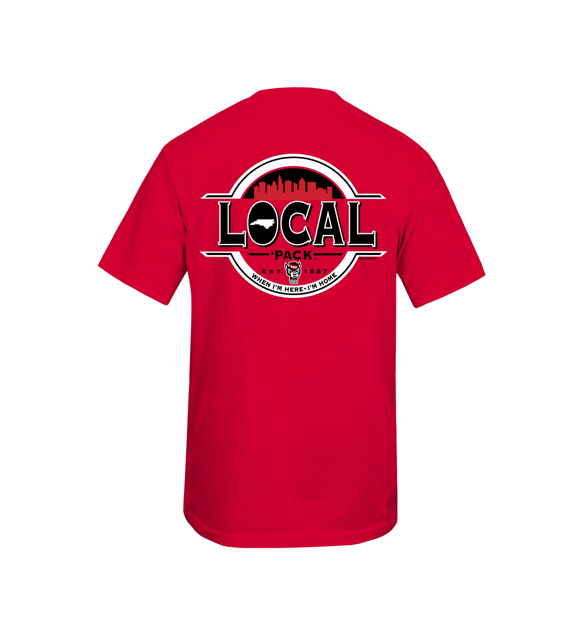 NCAA NC State Wolfpack Local Circle Graphic T-Shirt