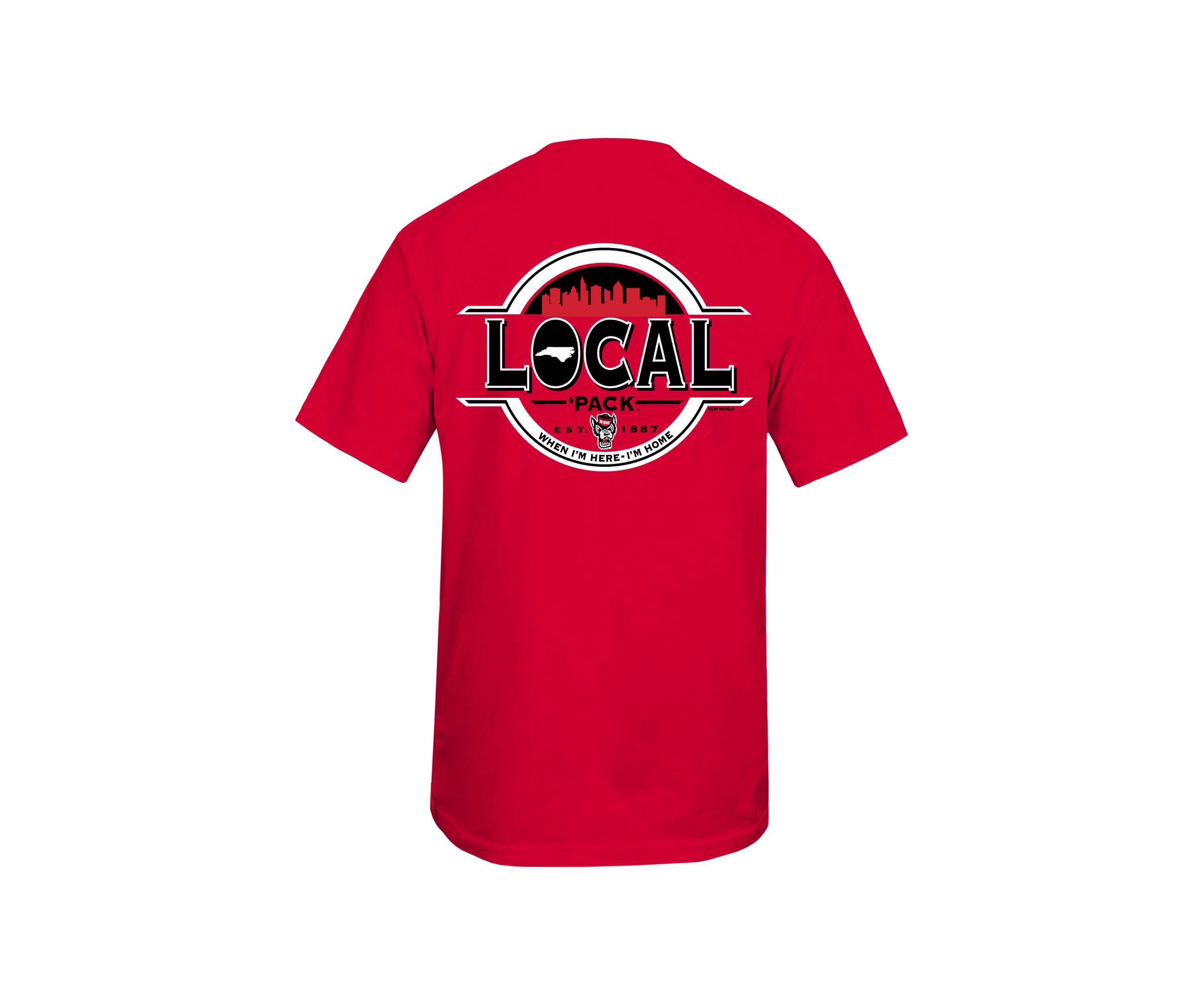 NCAA NC State Wolfpack Local Circle Graphic T-Shirt