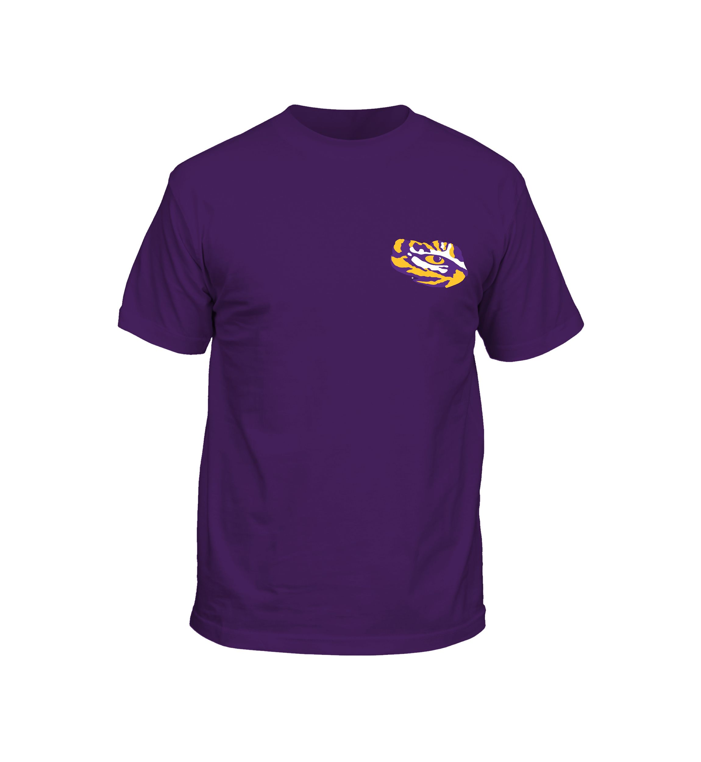 NCAA LSU Tigers Straight Hem Graphic T-Shirt