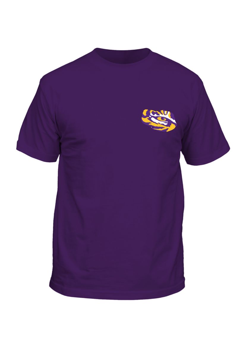 NCAA LSU Tigers Straight Hem Graphic T-Shirt