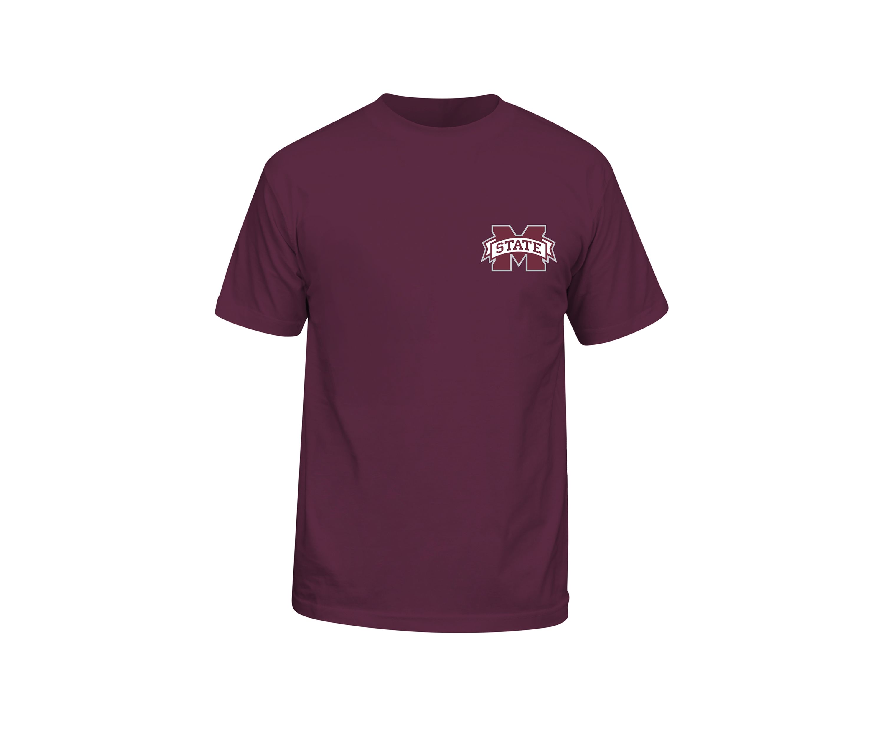 NCAA Mississippi State Bulldogs Straight Hem Graphic T-Shirt